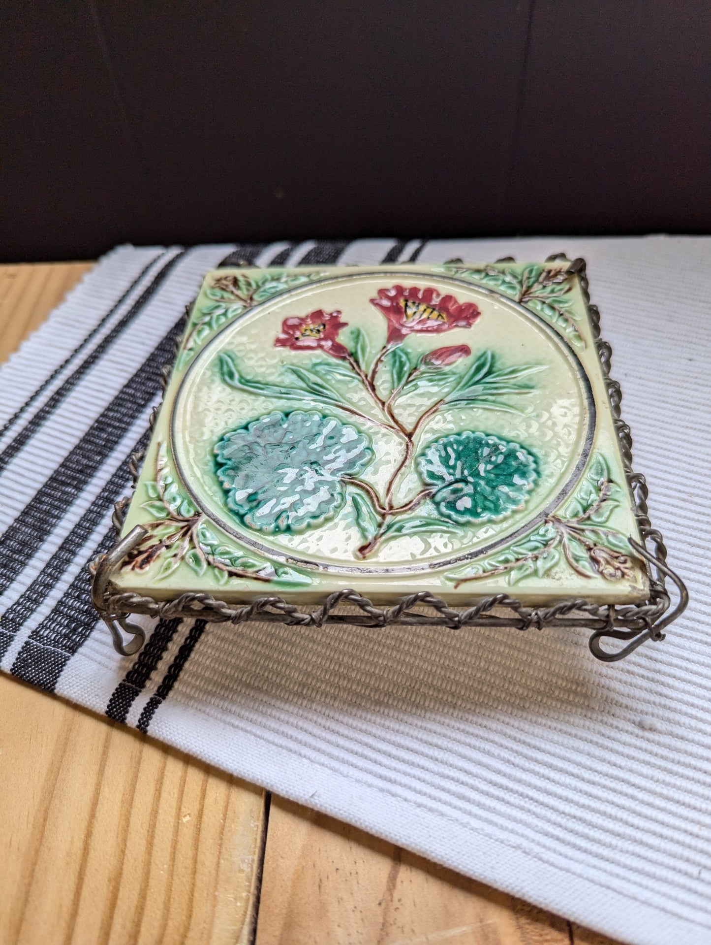 Green Trivet/Hot Plate