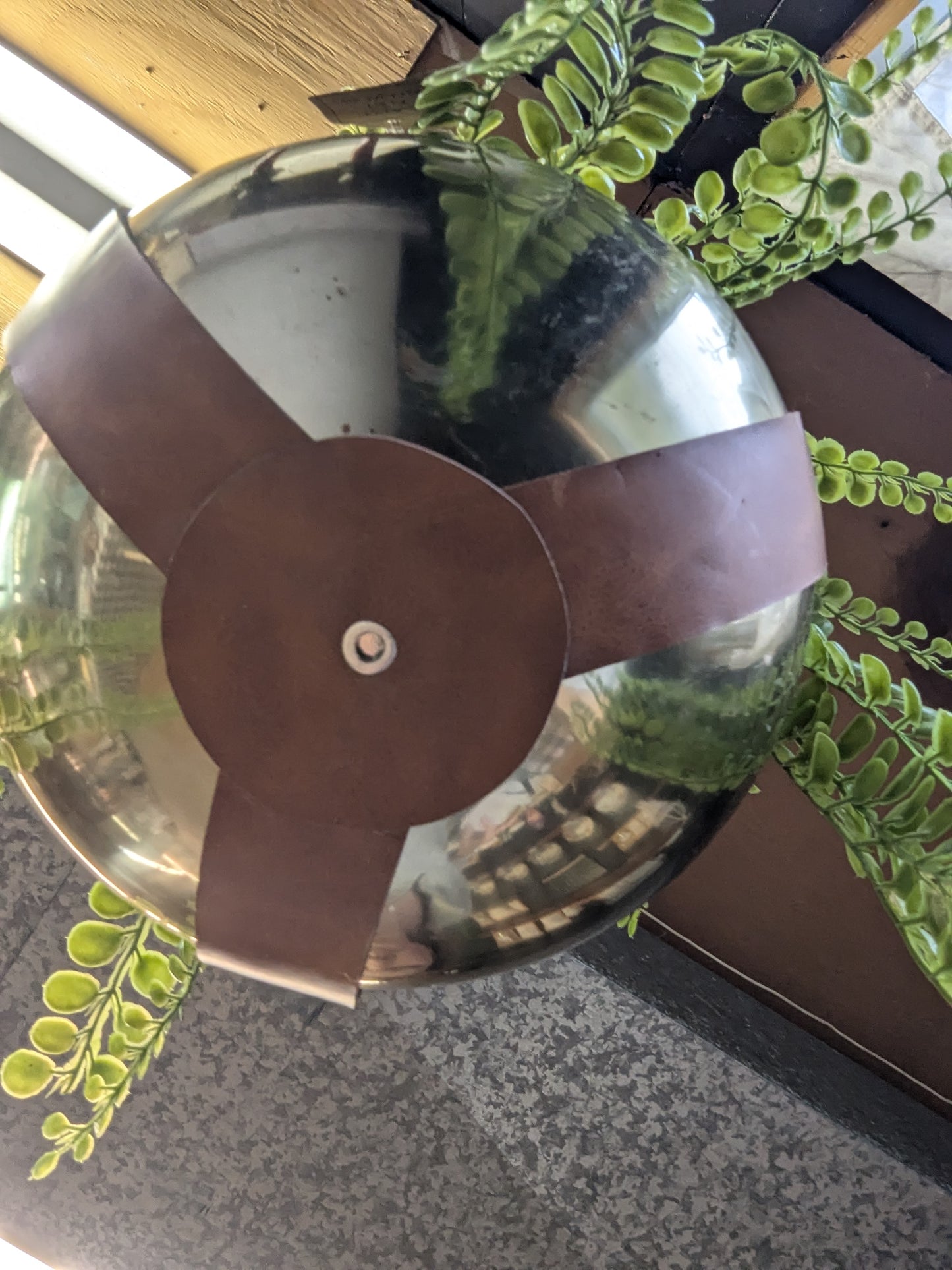 Hanging Brass Plant Holder