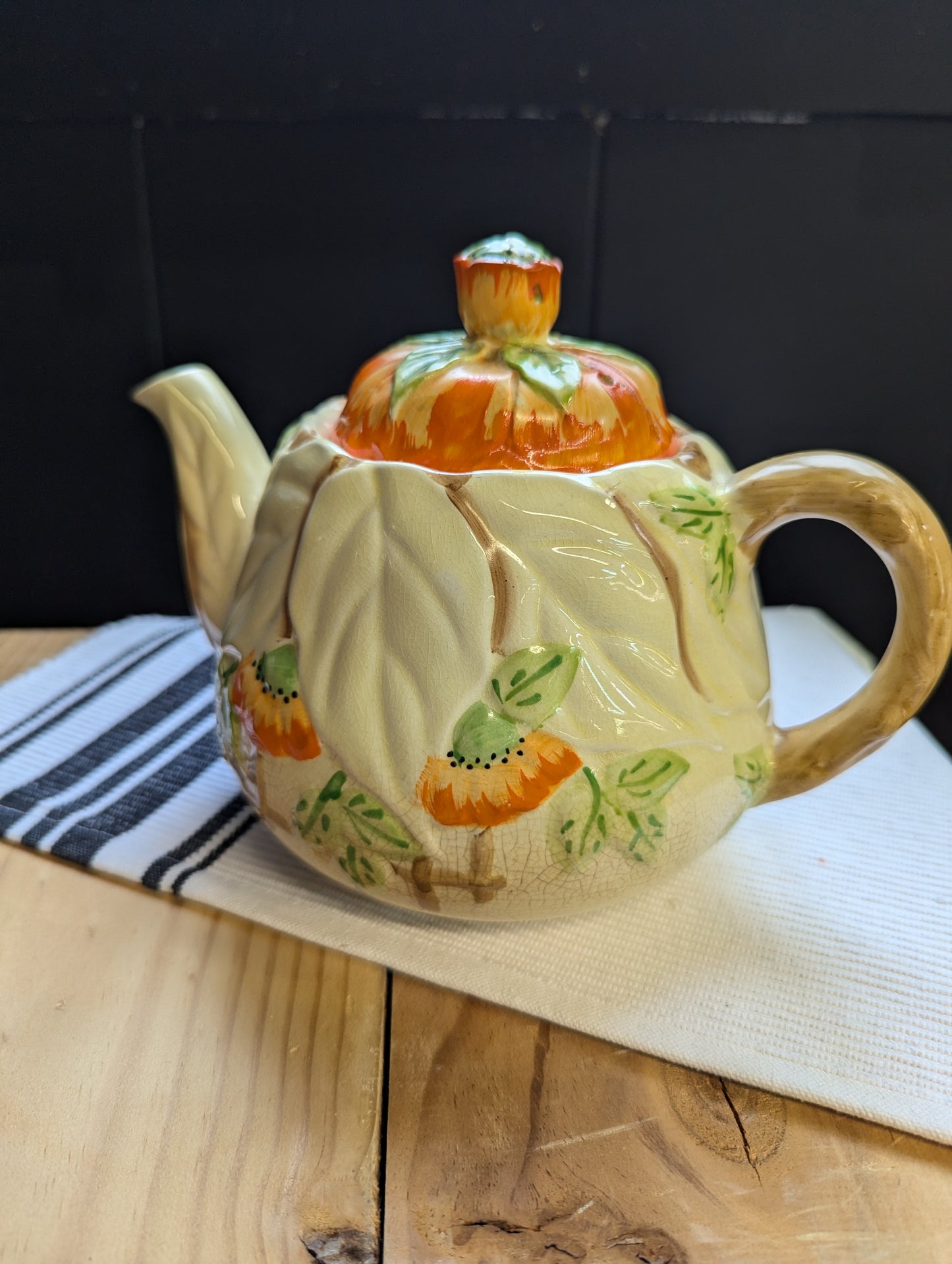 Bewley Pottery Majolica Teapot