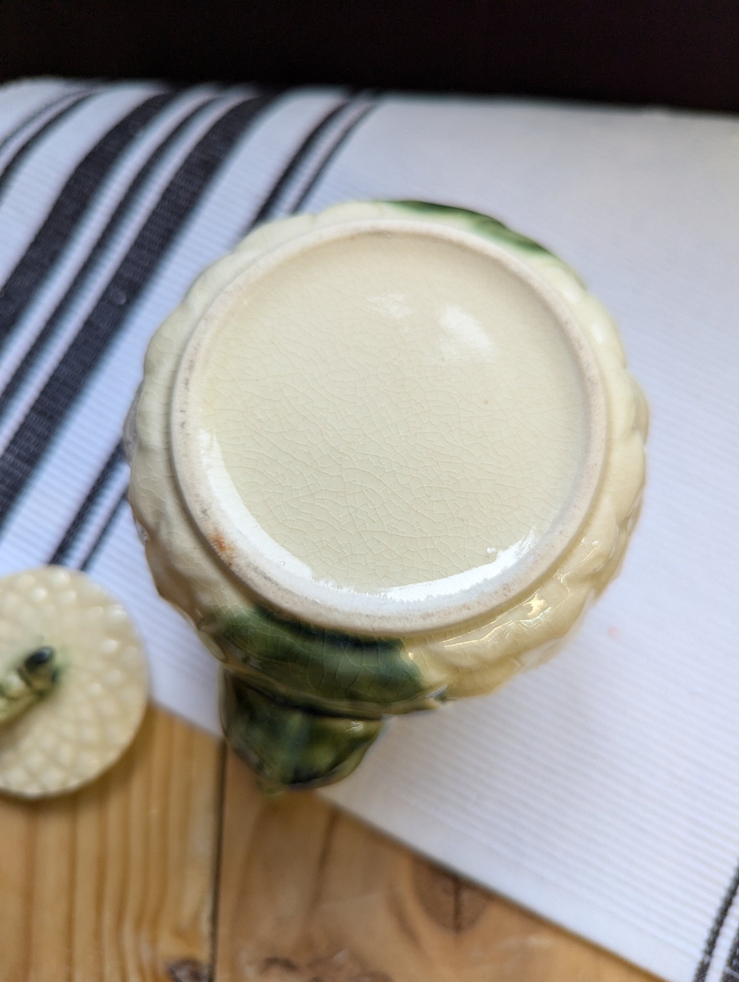 Majolica Cauliflower Teapot