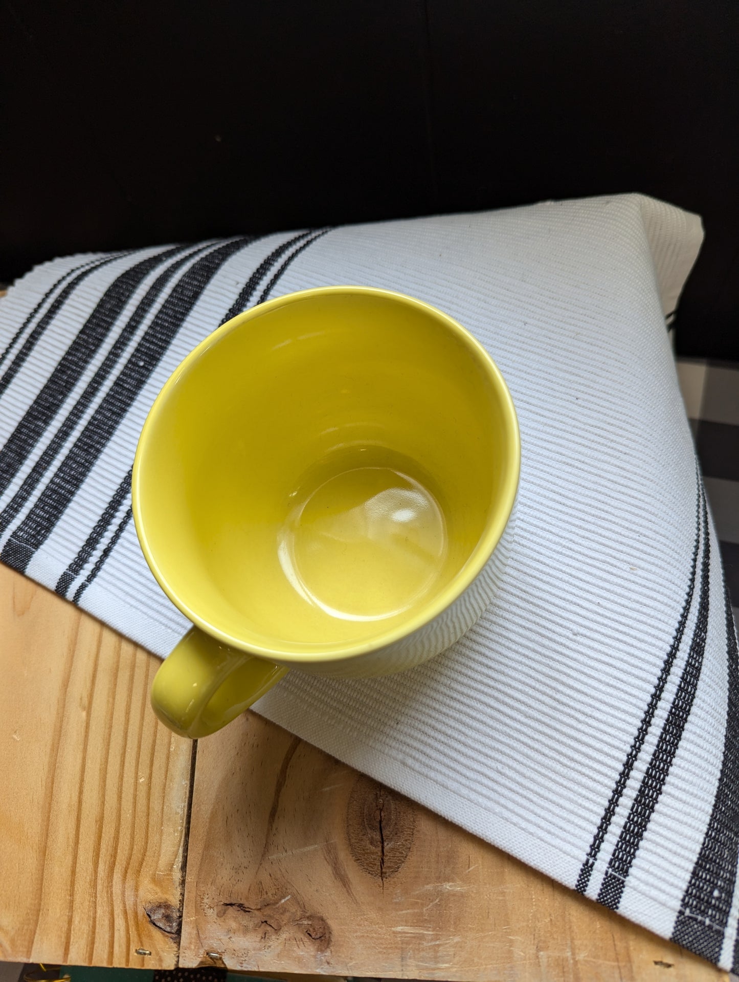 Yellow Cappuccino Cup