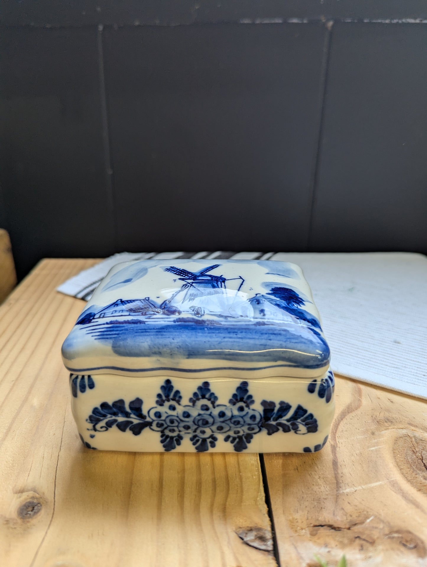 Delft Blue Trinket Box