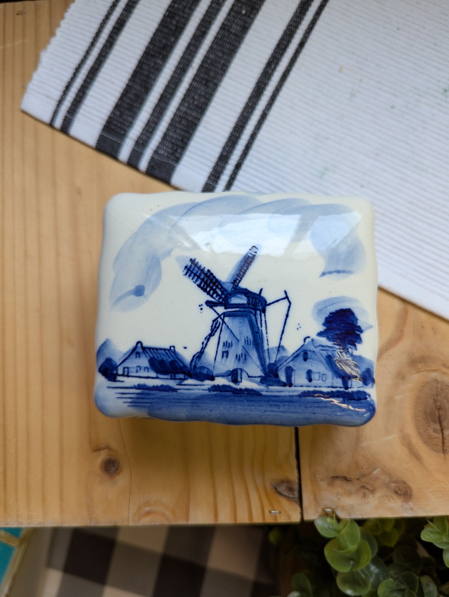 Delft Blue Trinket Box