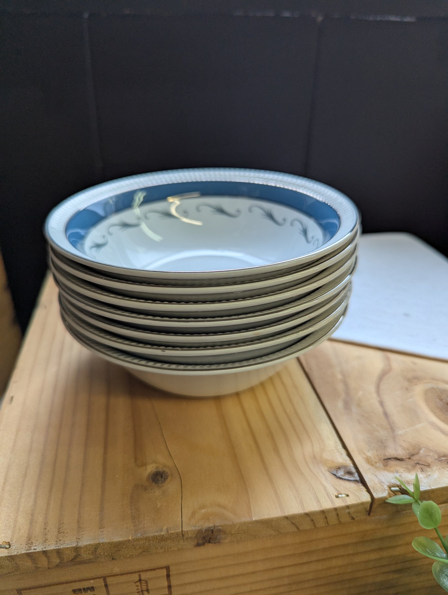 Simpson's Pottery Cereal Bowl in Conway Pattern