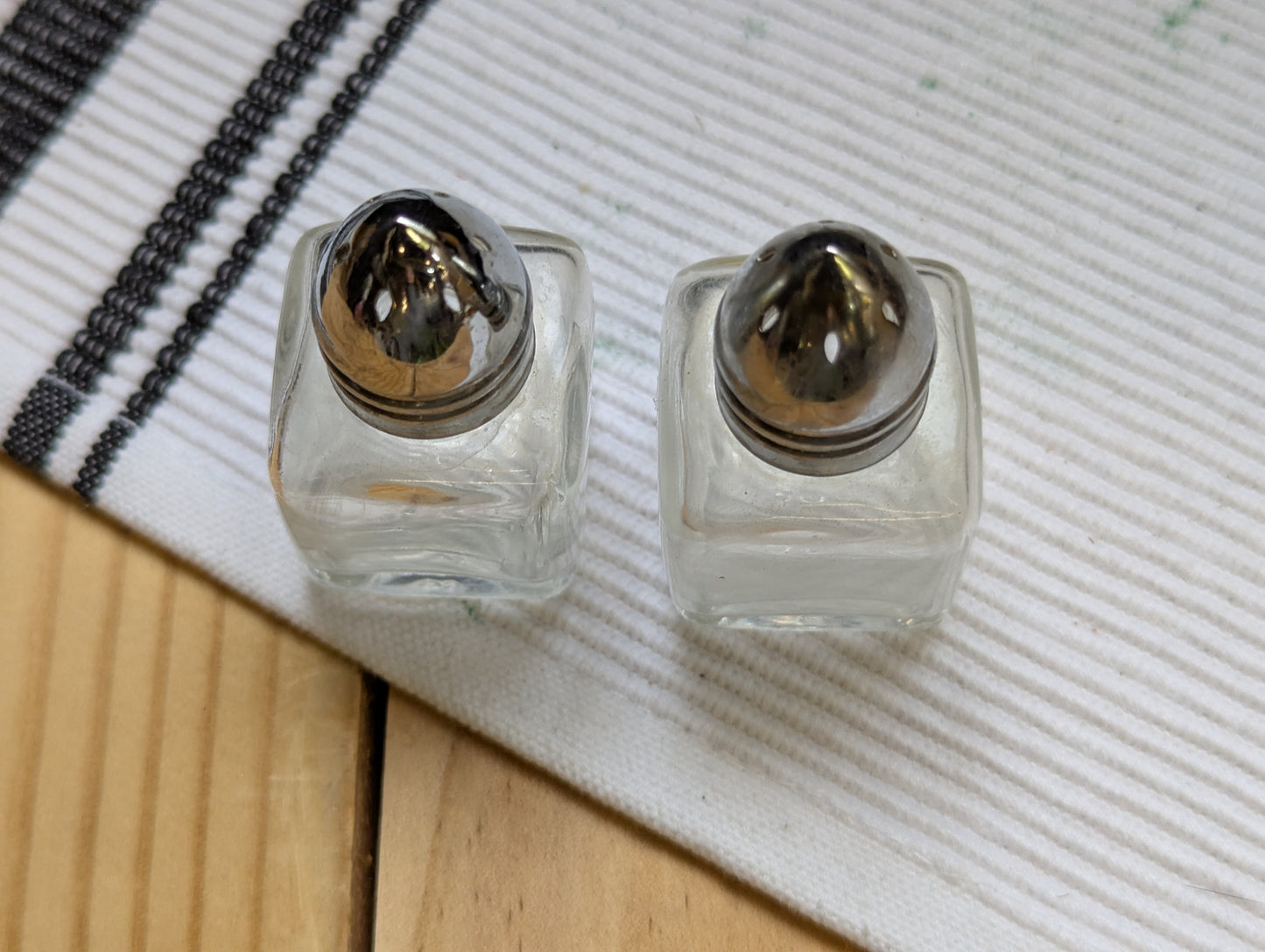 ROC Individual Salt and Pepper Shakers