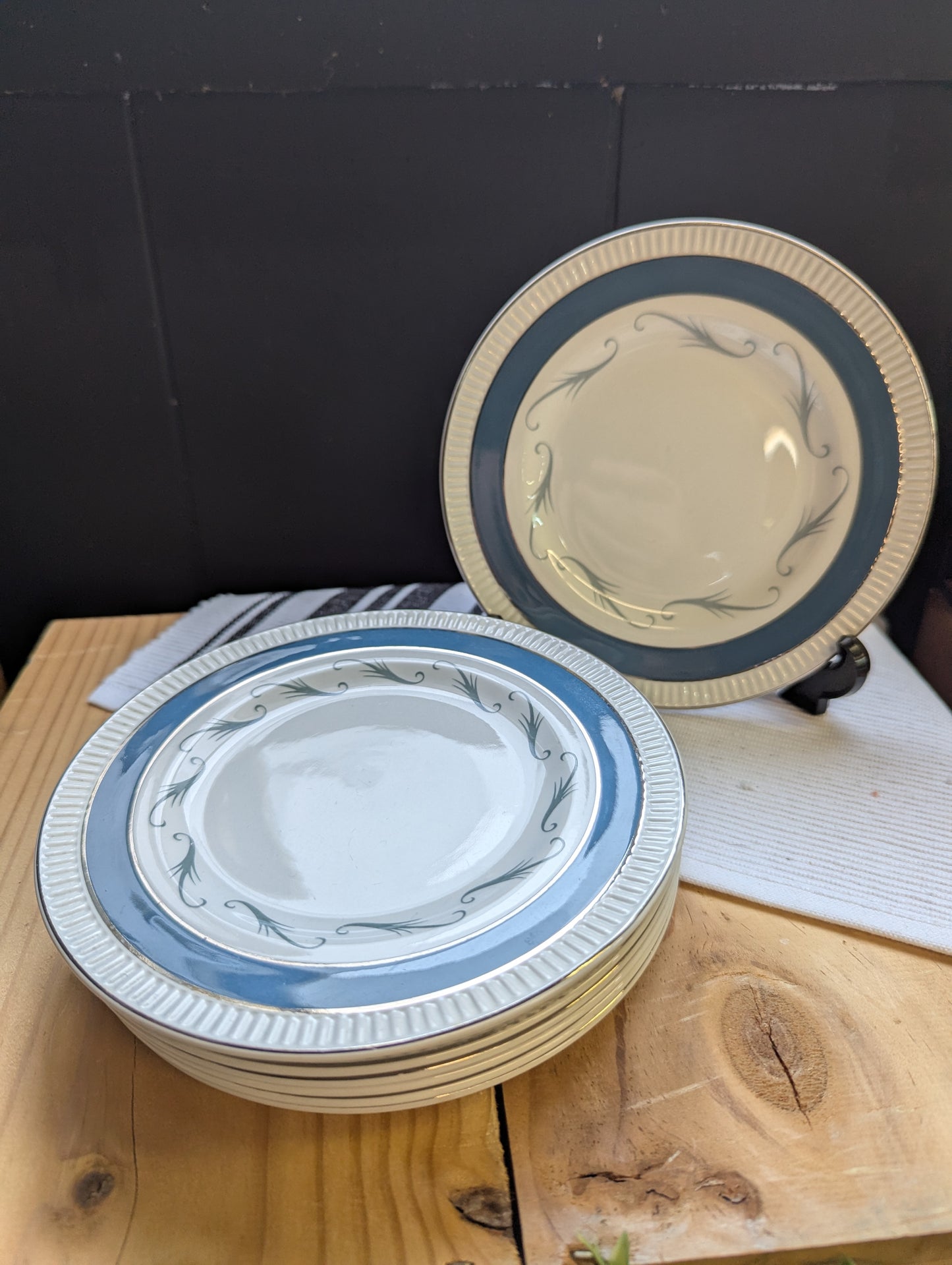 Simpson's Pottery Side Plate in Conway Pattern