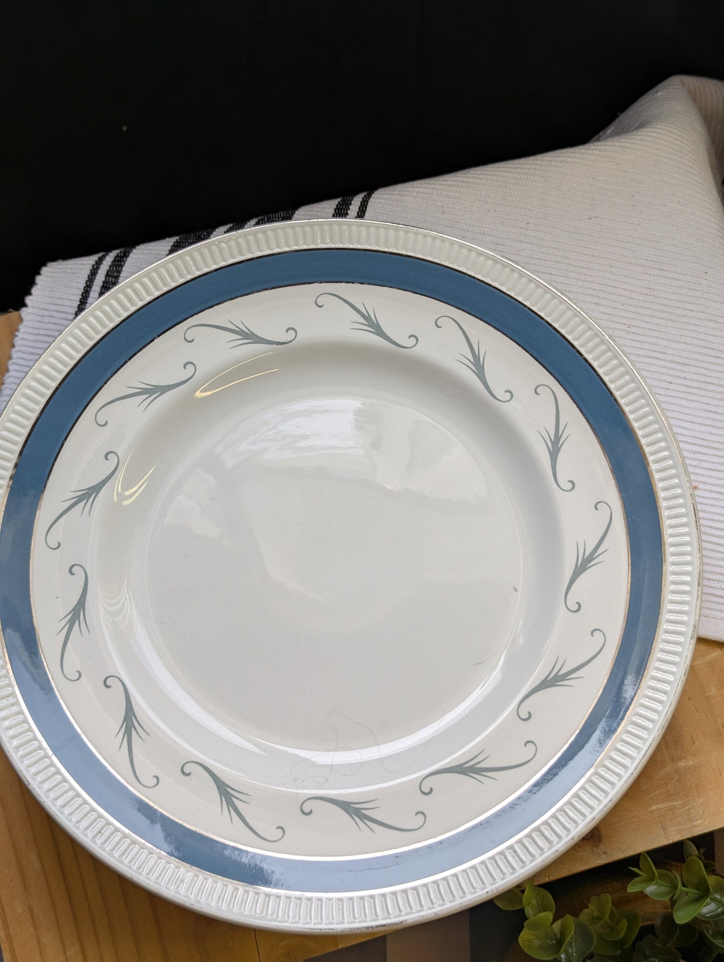 Simpson's Pottery Dinner Plates in Conway Pattern