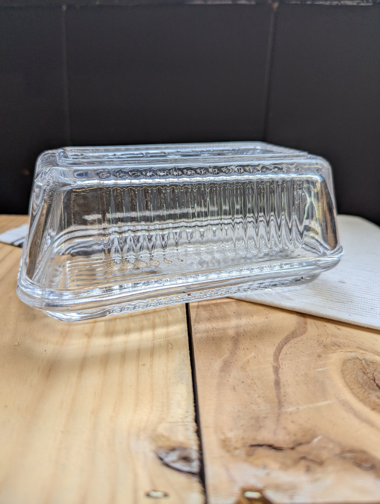 Glass Butter Dish