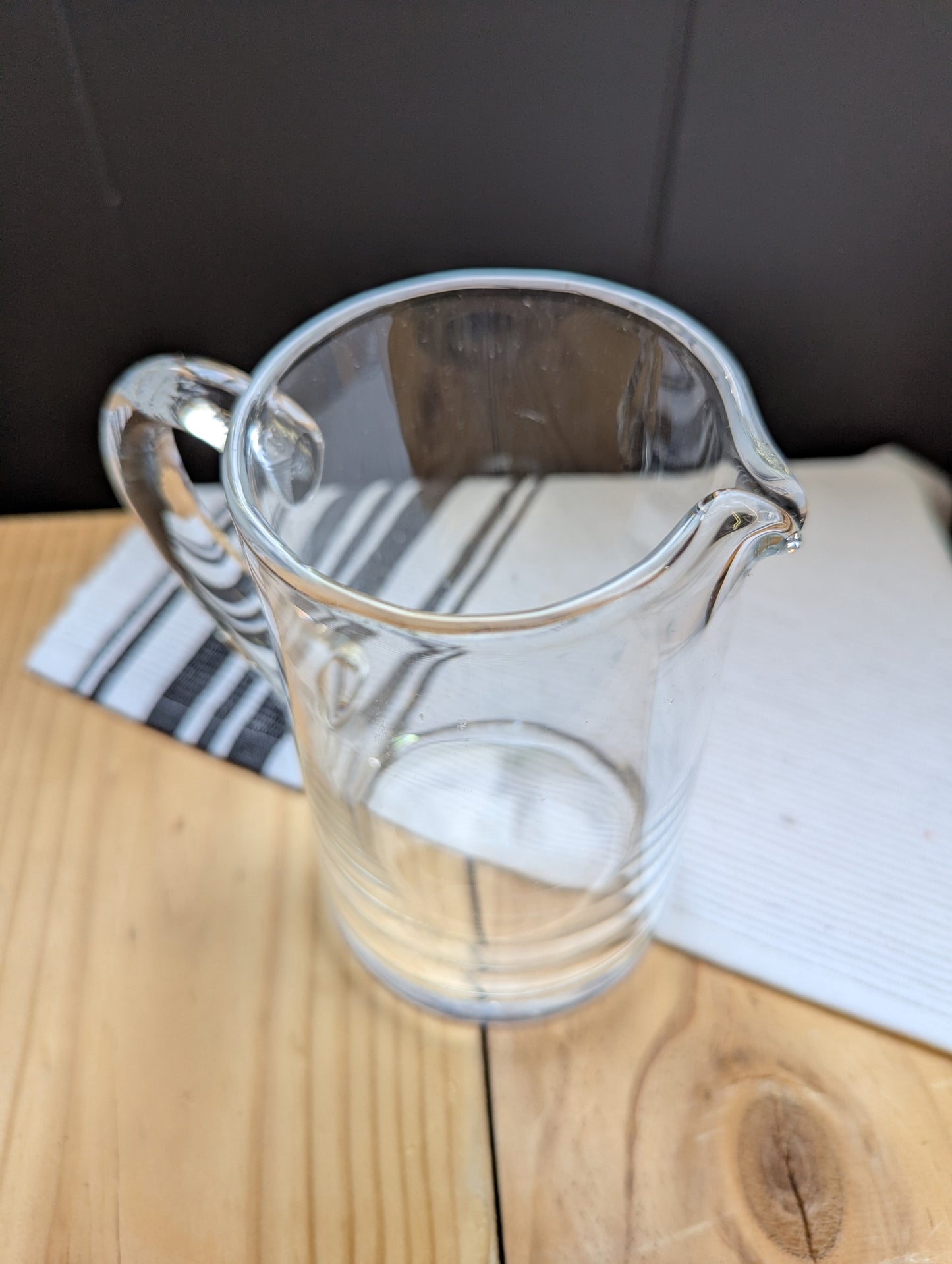 Small Glass Pitcher