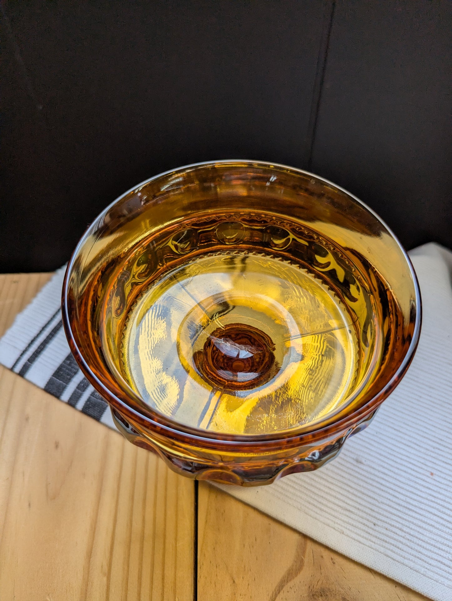 Indiana Glass King's Carnival Compote Dish