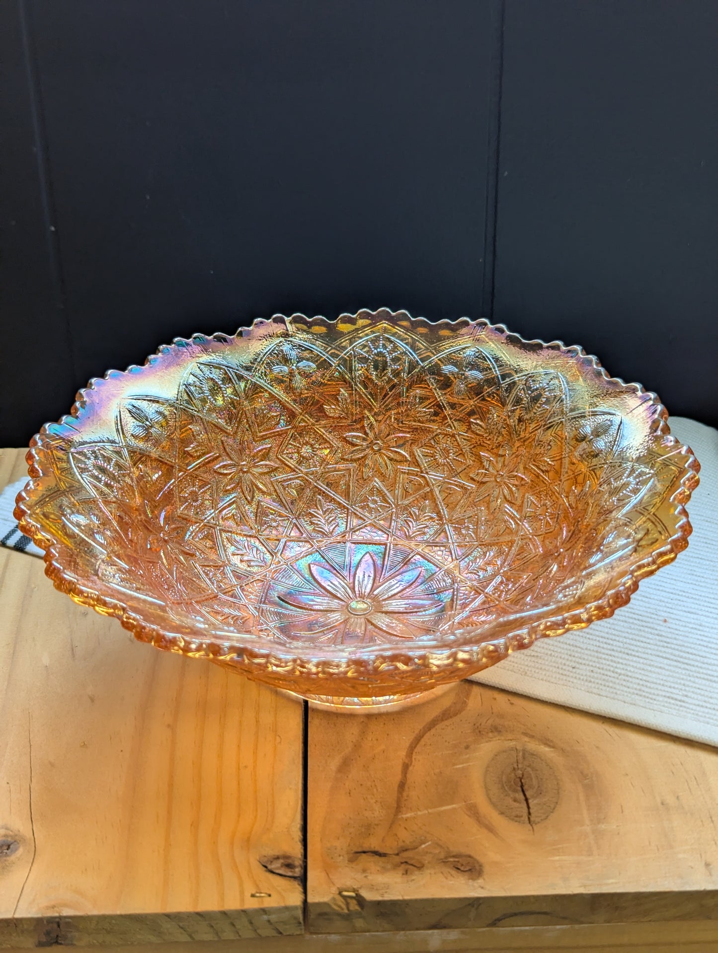 Imperial Hattie Carnival Glass