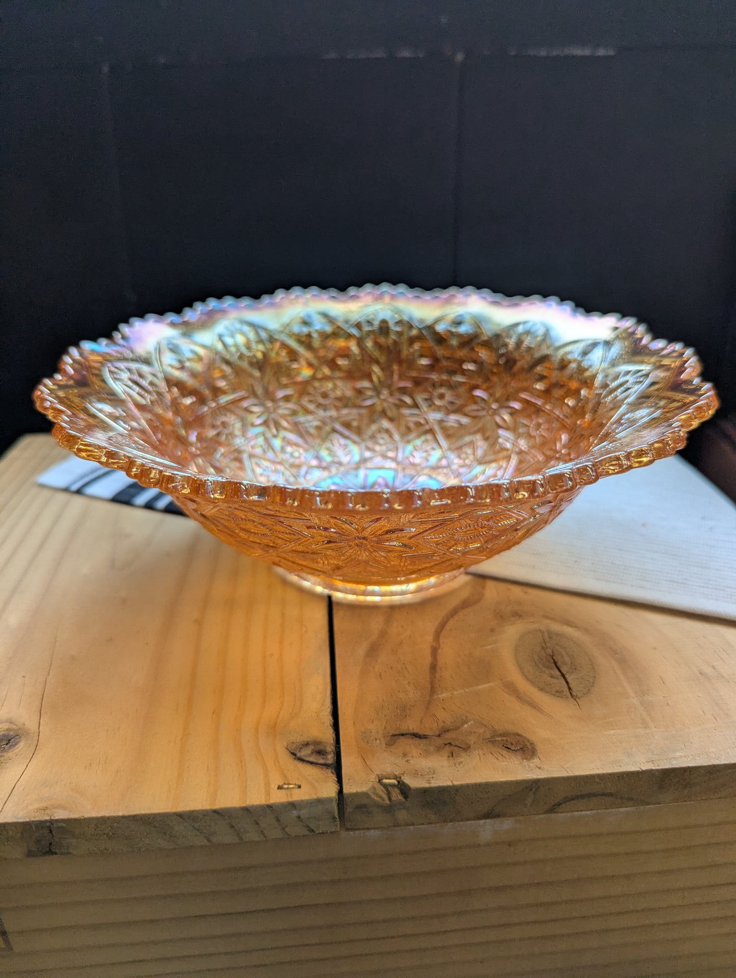 Imperial Hattie Carnival Glass