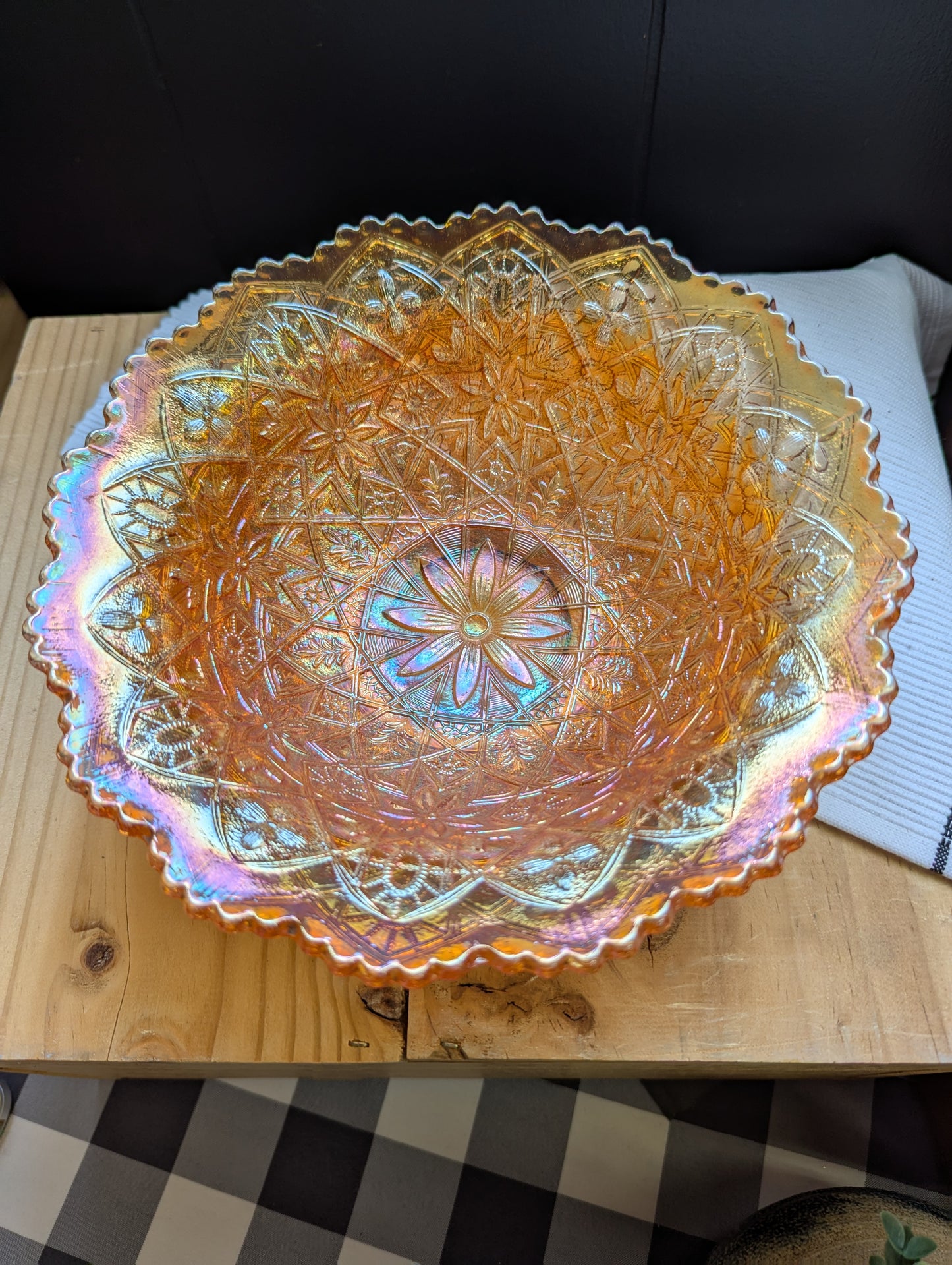 Imperial Hattie Carnival Glass