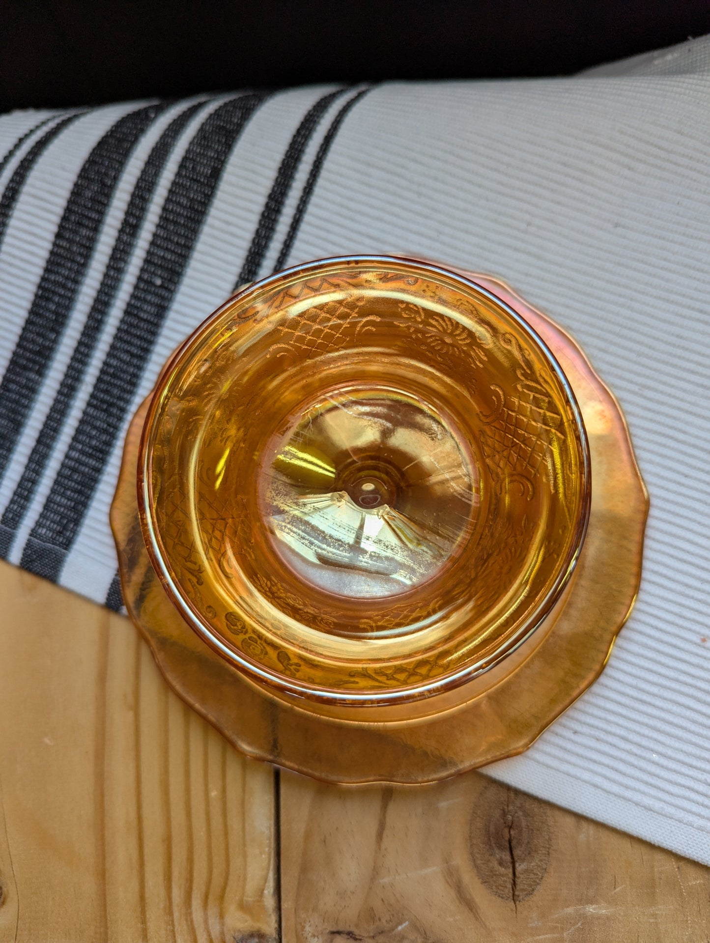 Federal Glass Company Normandie Glass Dessert Cup