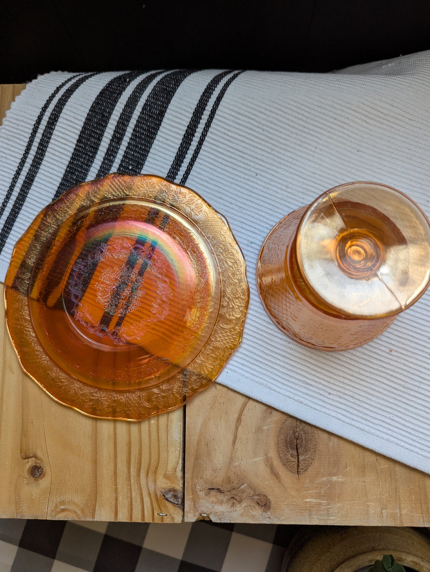Federal Glass Company Normandie Glass Dessert Cup