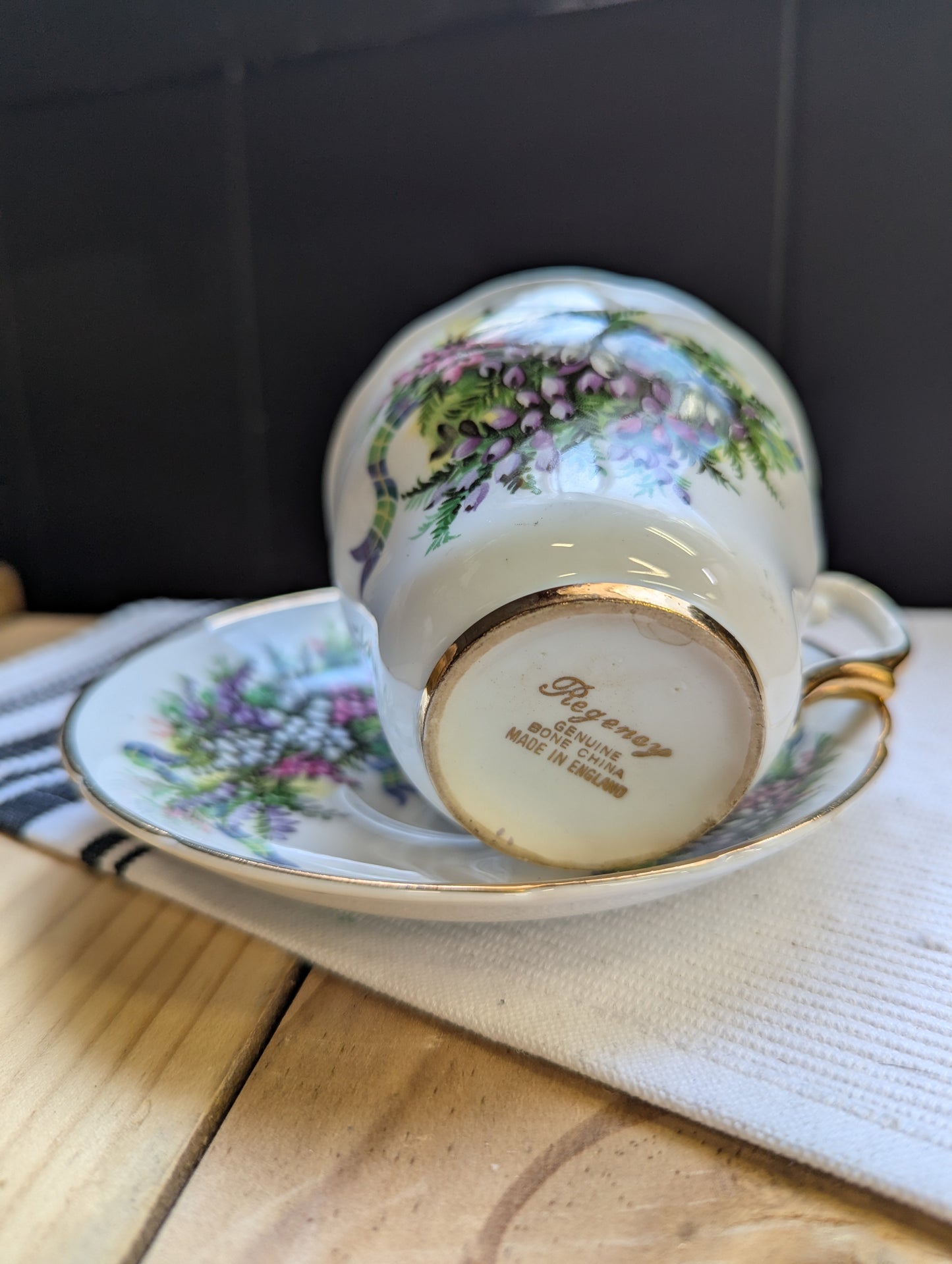 Regency Teacup And Saucer