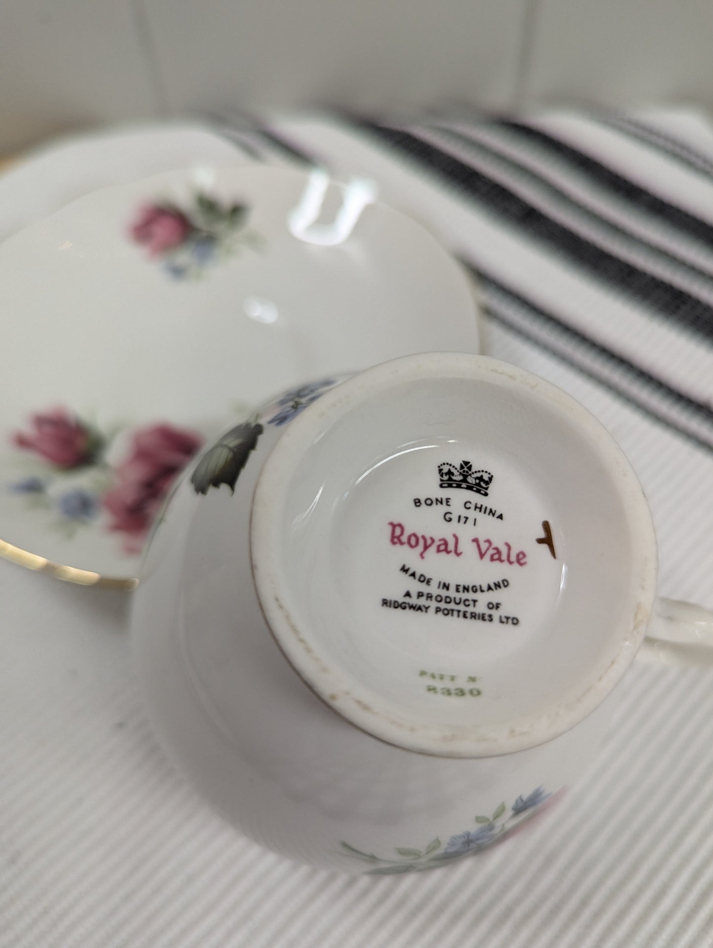Royal Vale Teacup and Saucer