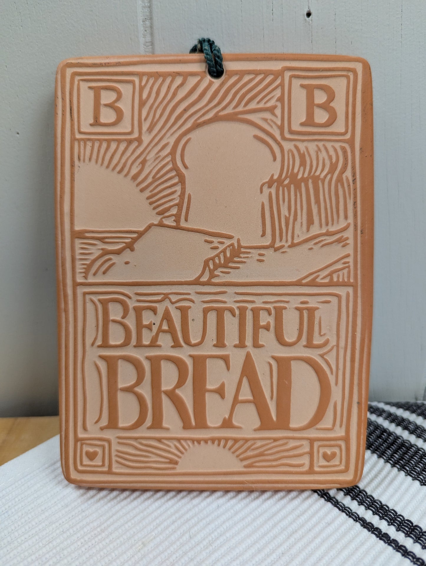 Terra Cotta Bread Warmer or Trivet