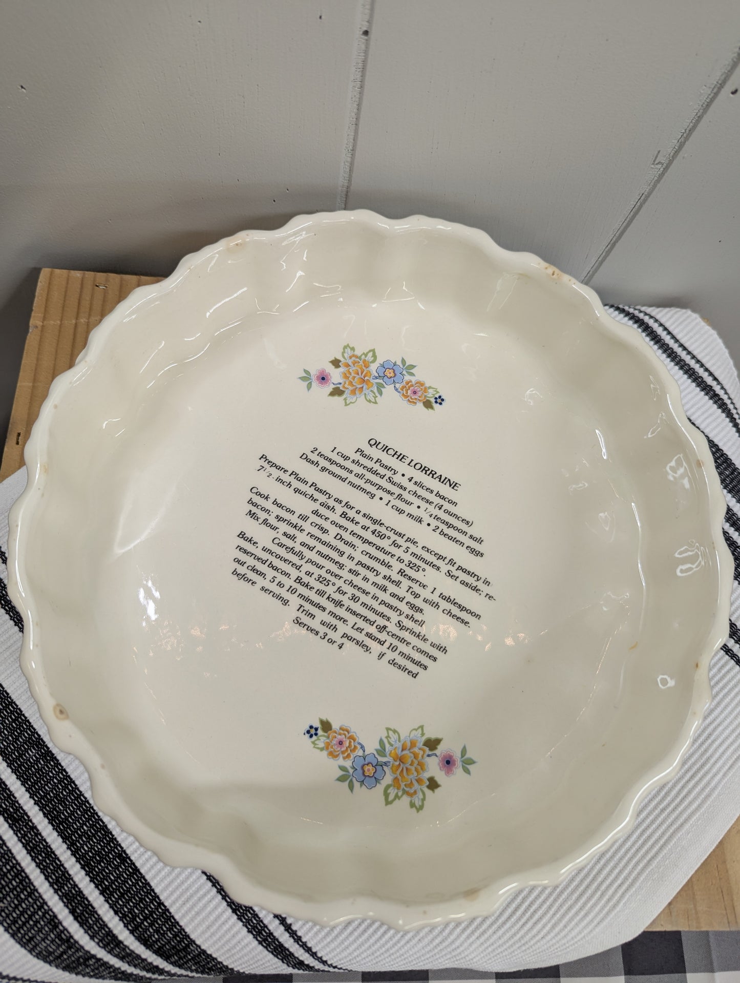 Quiche Dish With Recipes