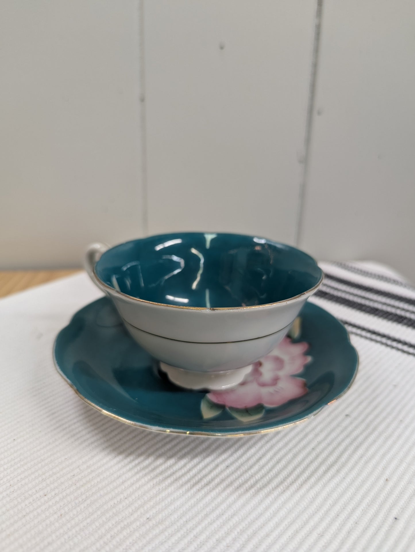 Shafford Teacup and Saucer