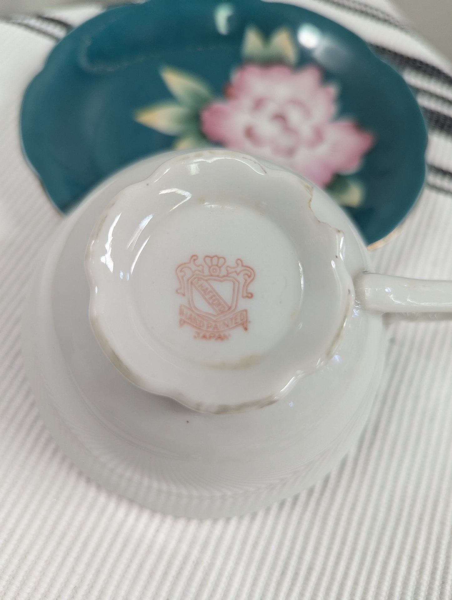 Shafford Teacup and Saucer