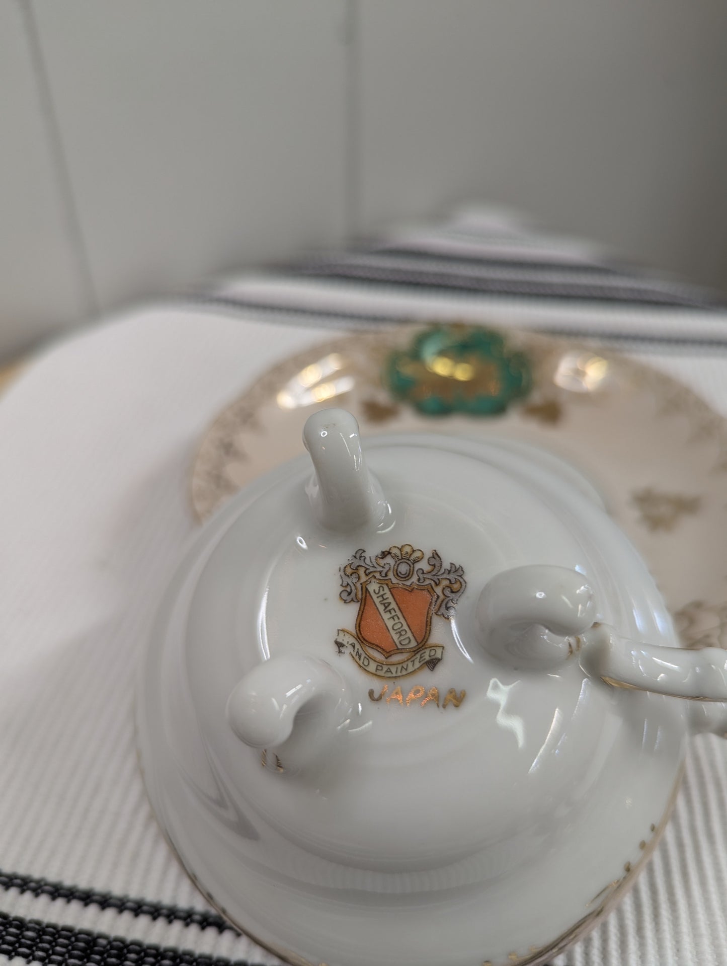 Shafford Bone China Tri Footed Lustreware