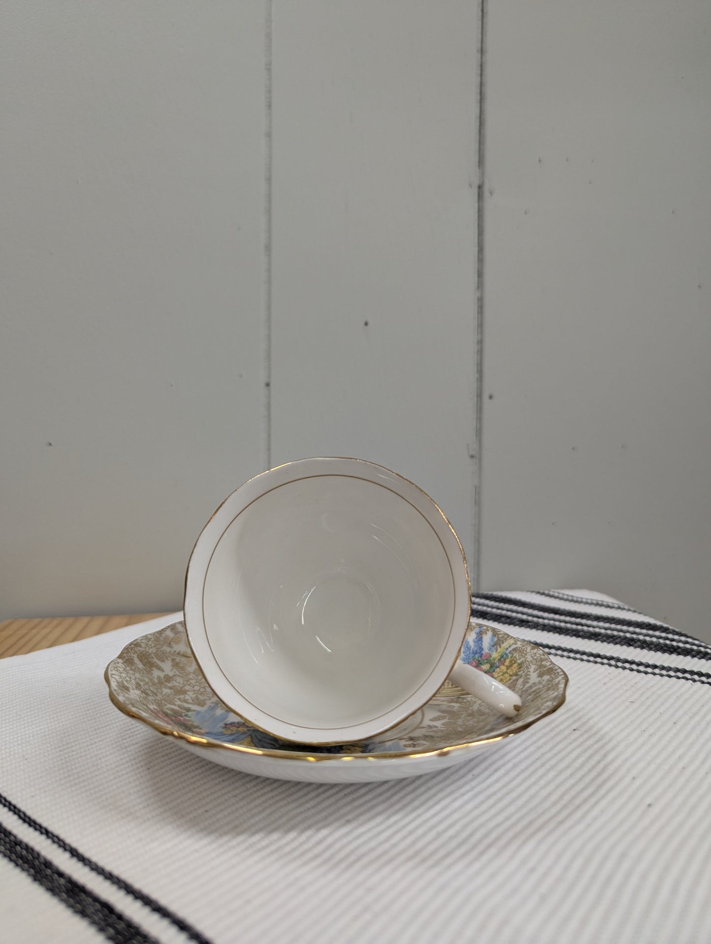 Coclough Lady in the Garden Teacup and Saucer