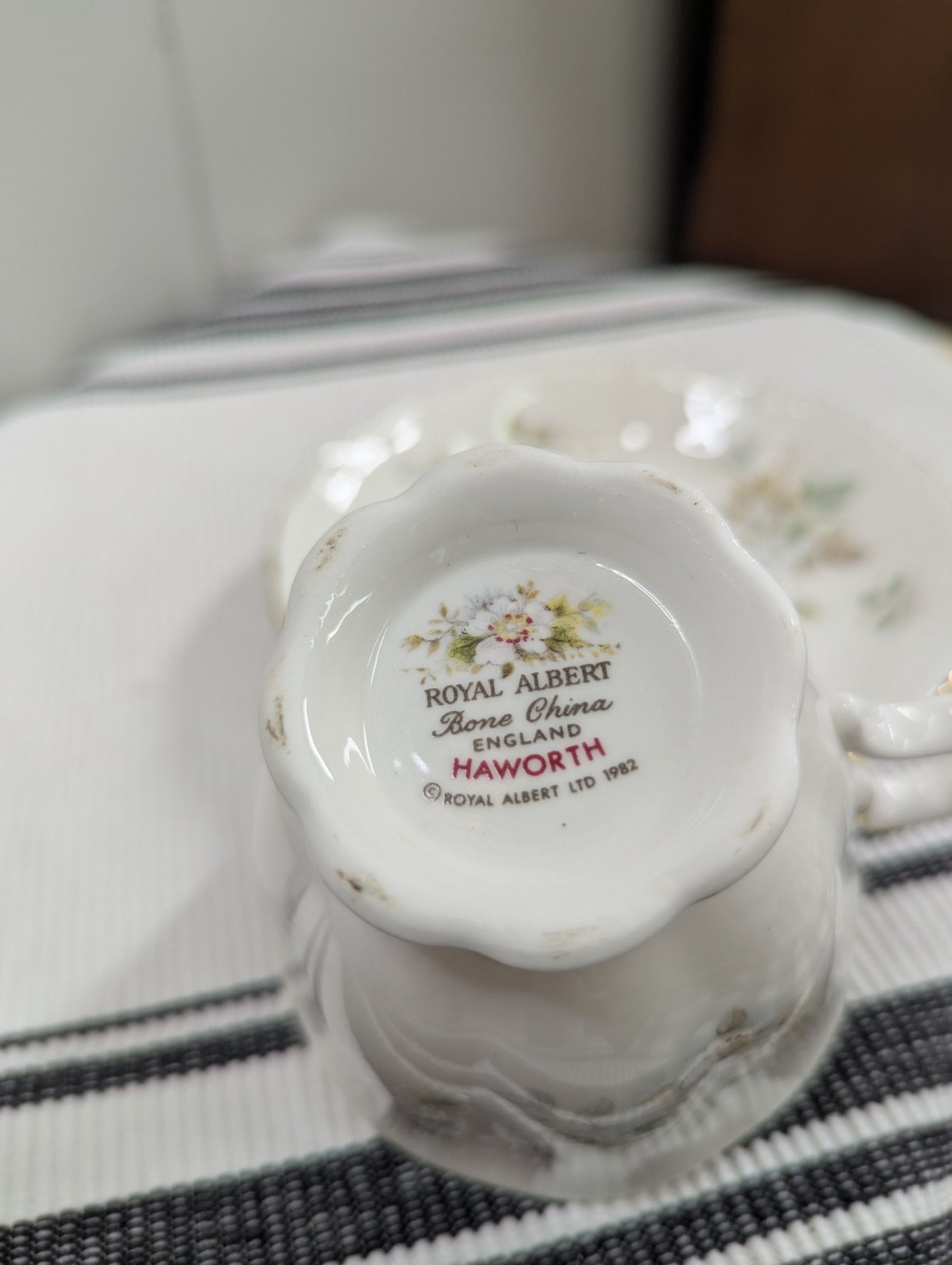 Royal Albert Haworth Teacup and Saucer