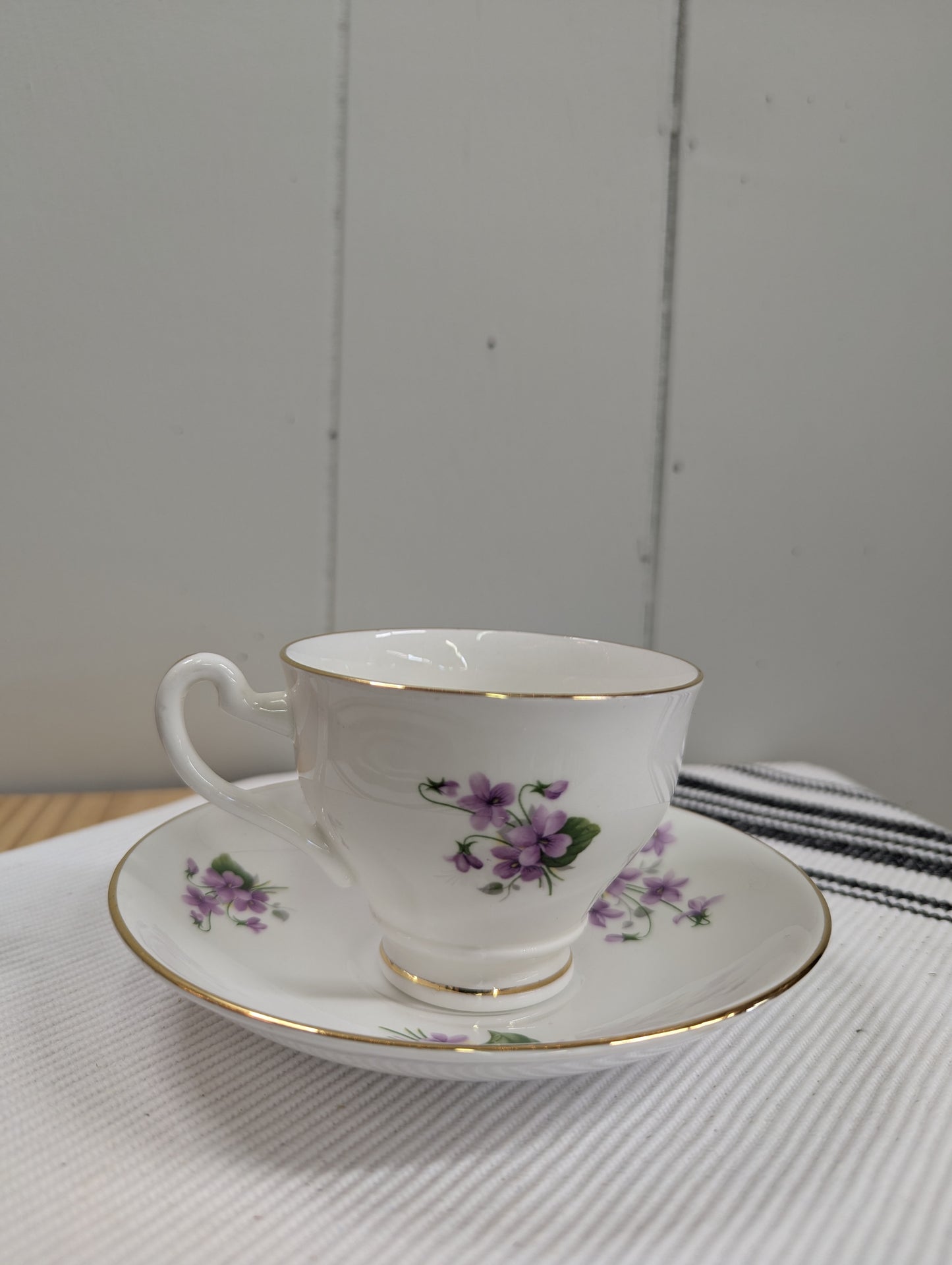 Consort Teacup and Saucer
