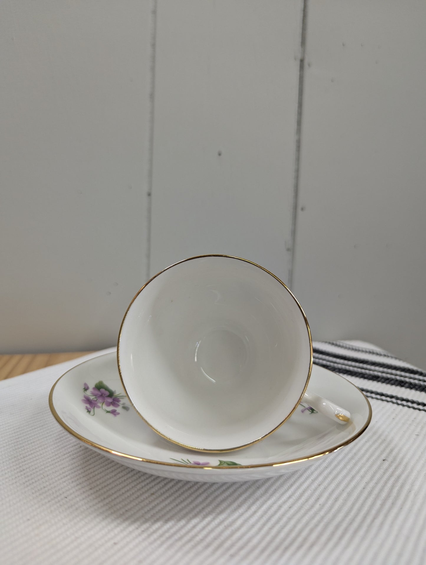 Consort Teacup and Saucer