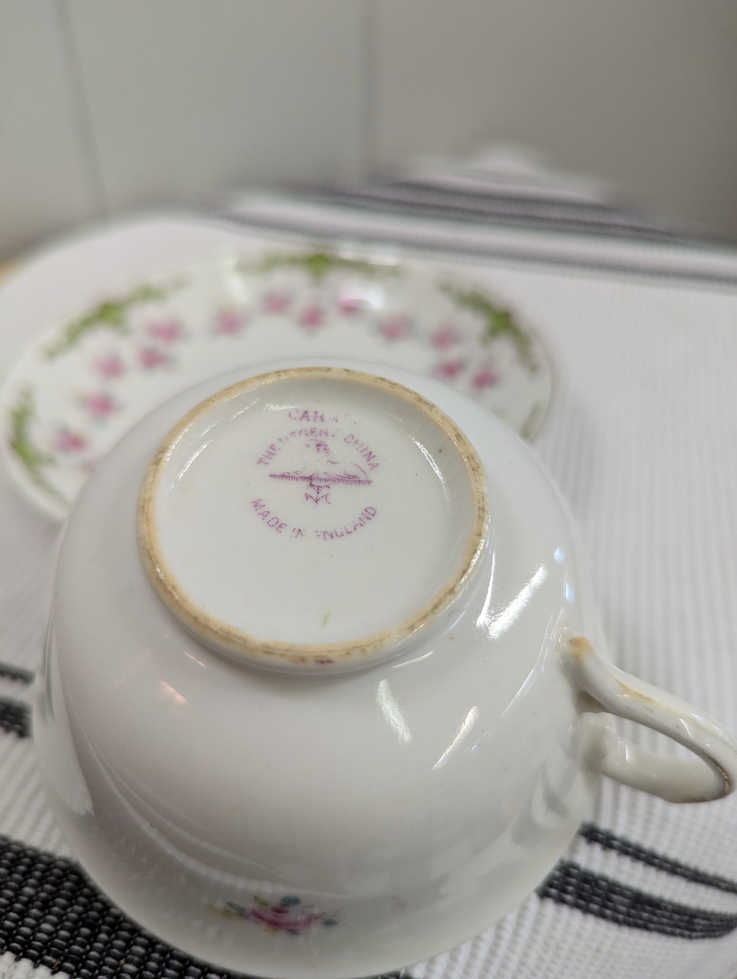 The Regent China Teacup and Saucer