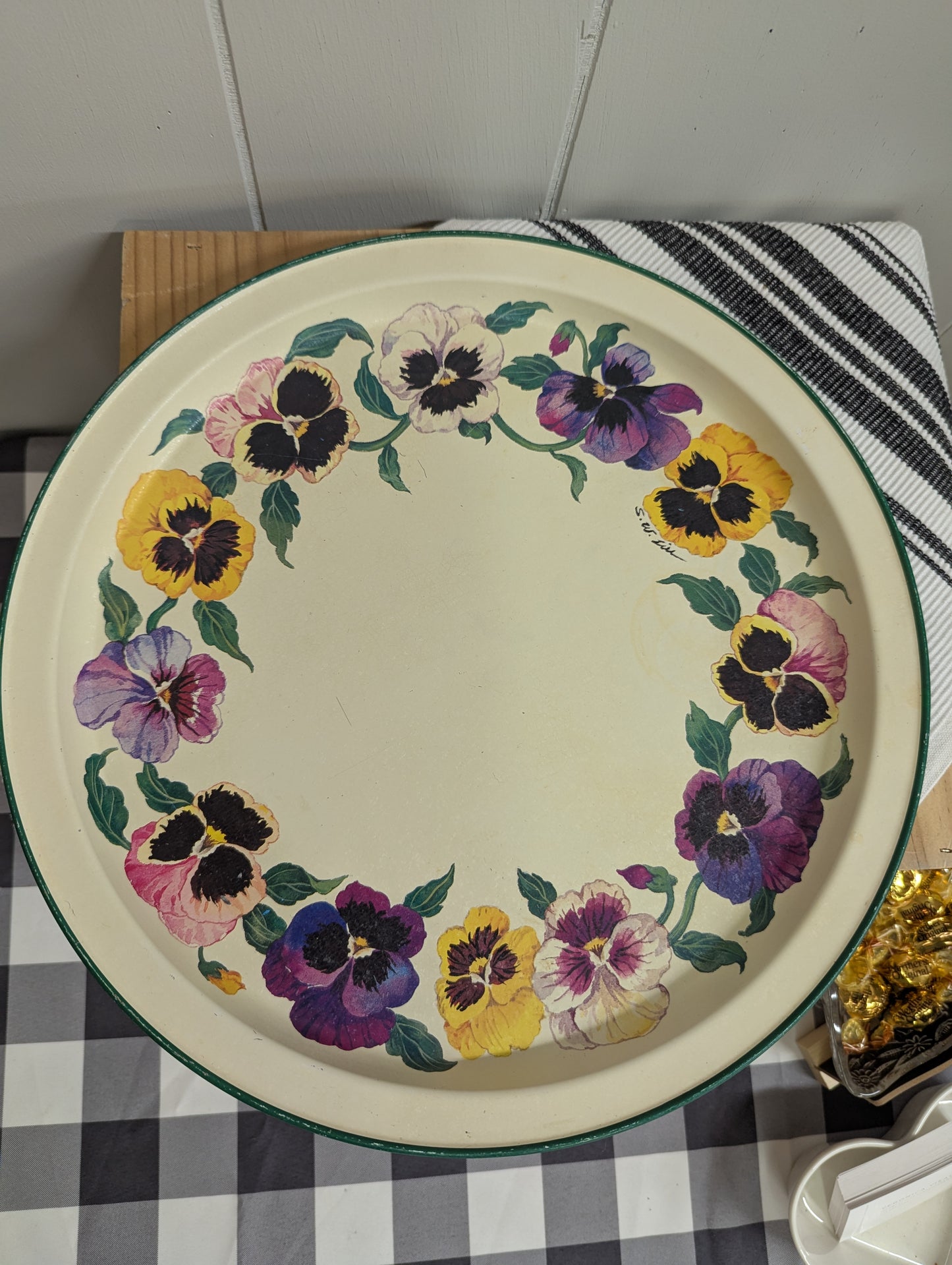 Metal Drinks tray