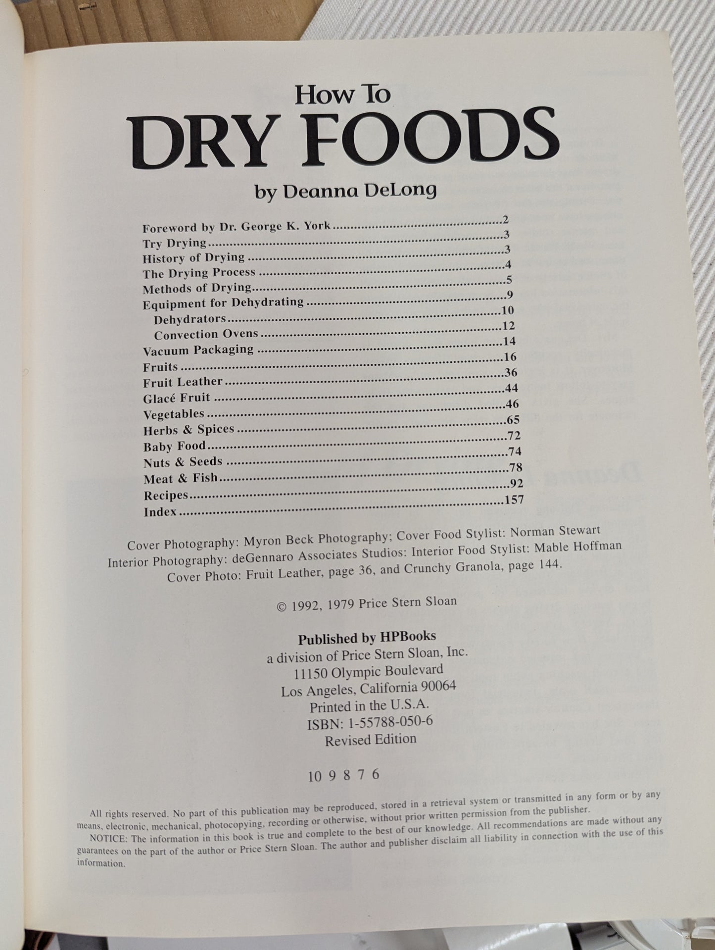 How To Dry Food - Deanna Delong