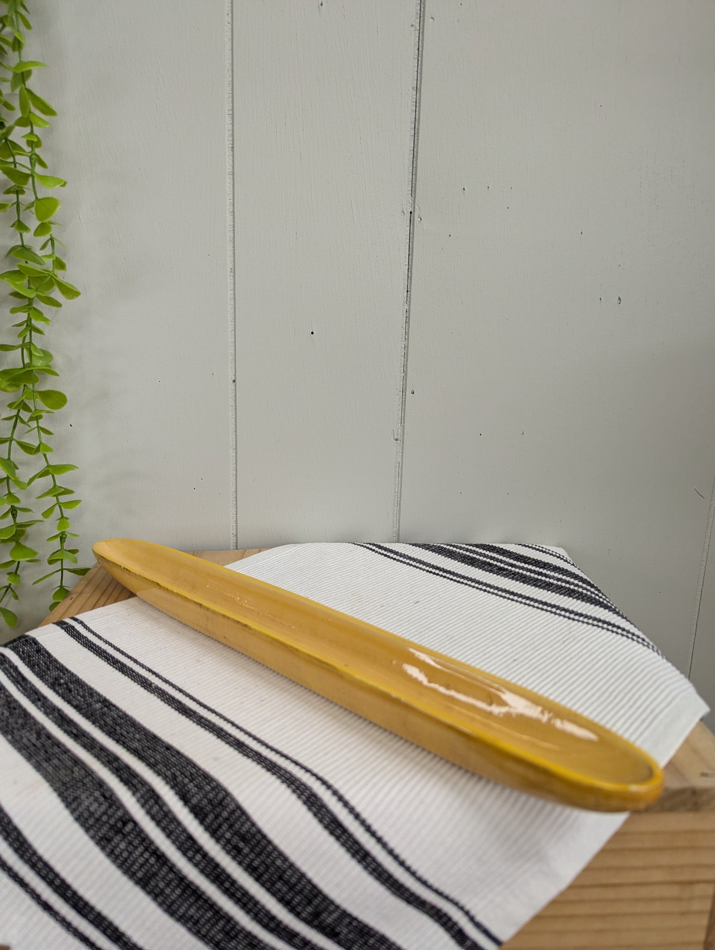 Yellow Olive Boat