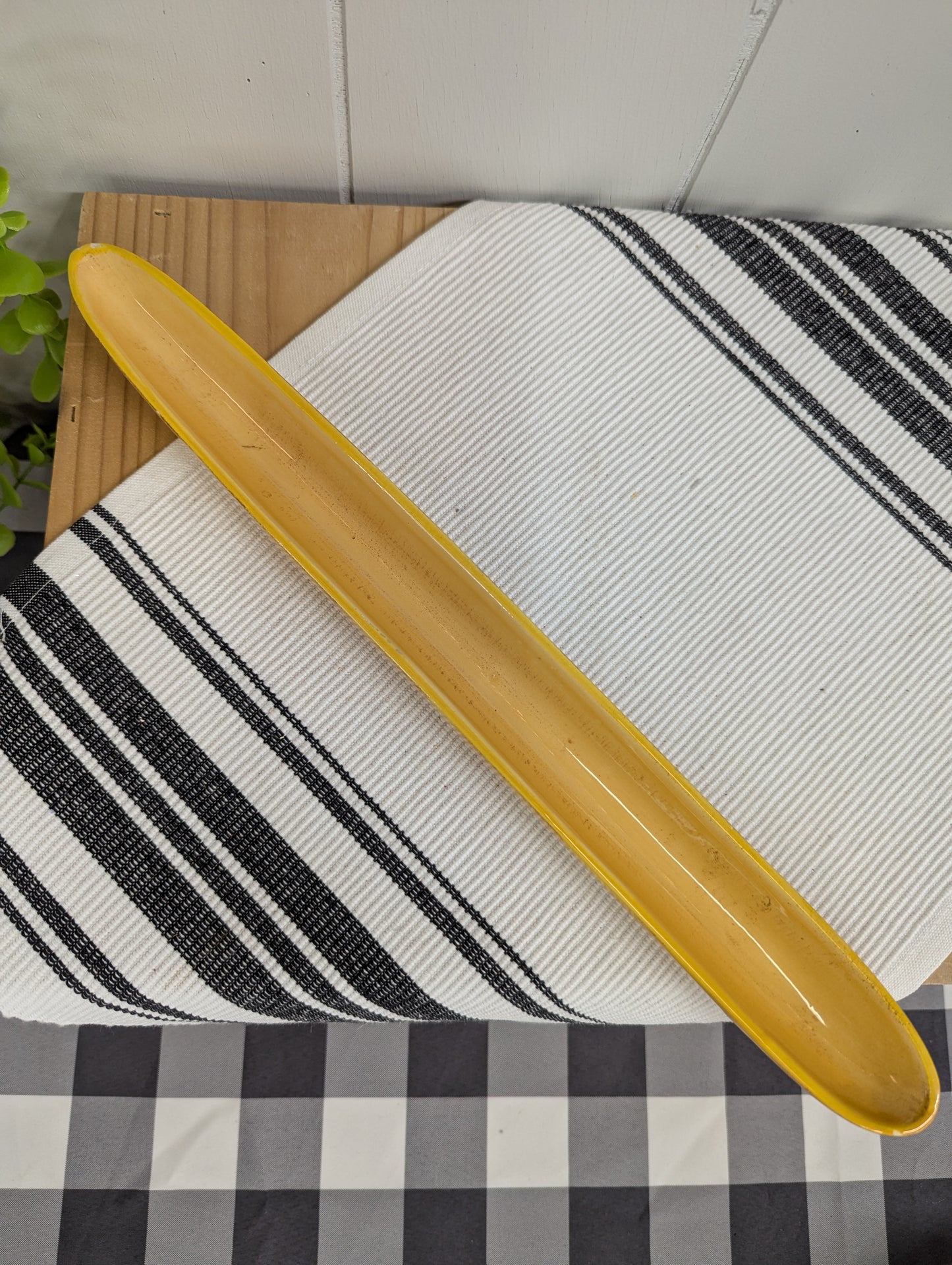Yellow Olive Boat
