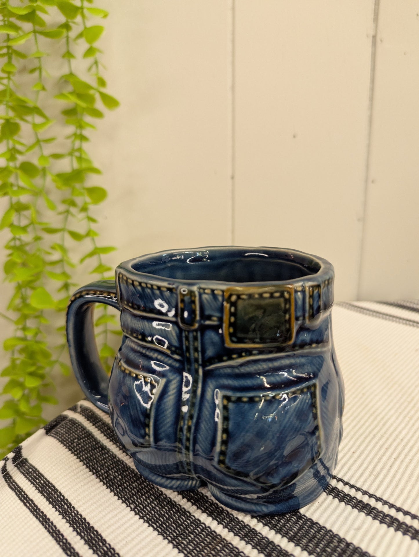 Blue Jeans Shaped Mug