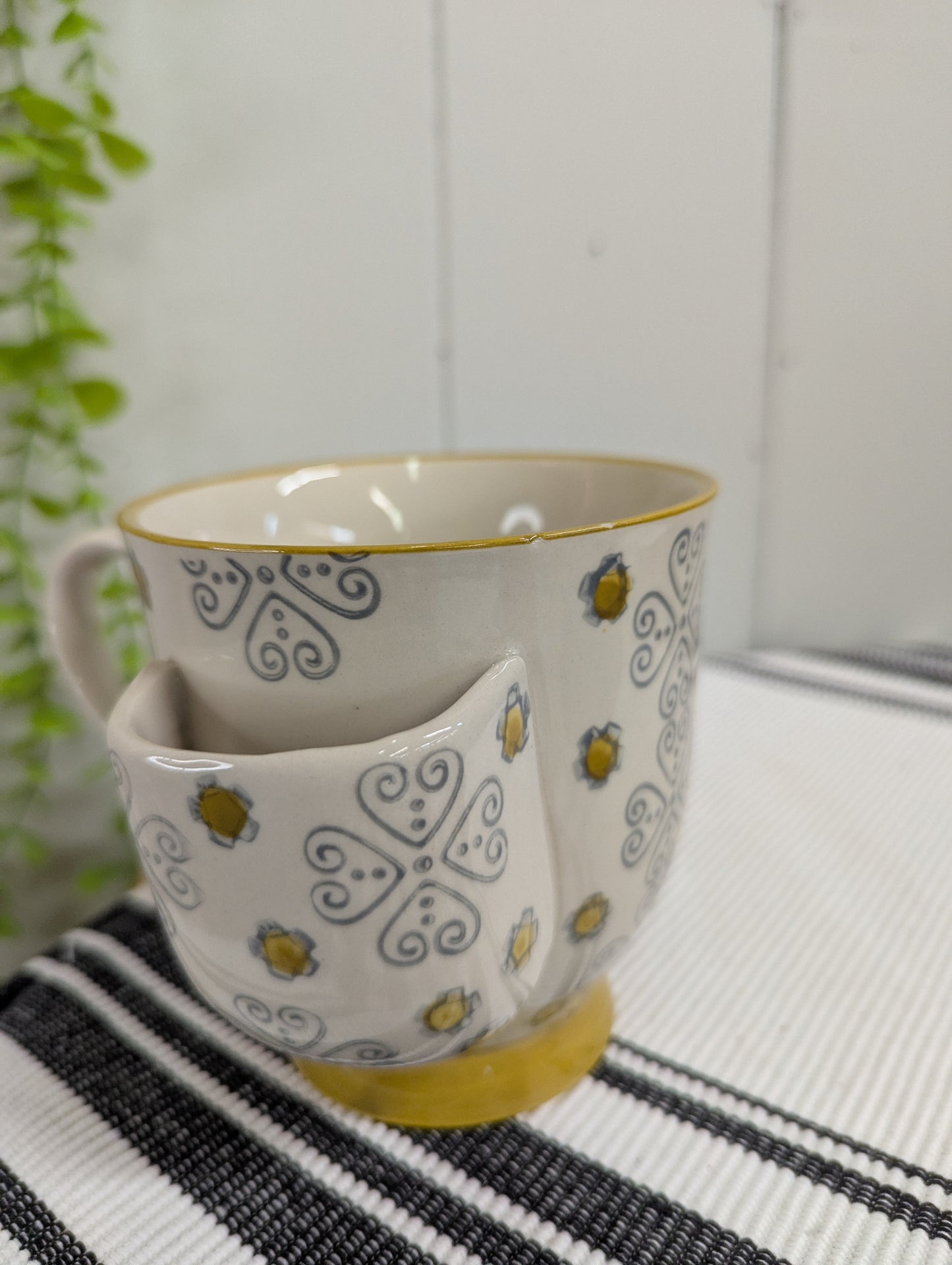 Mug with Teabag or Teaspoon Holder
