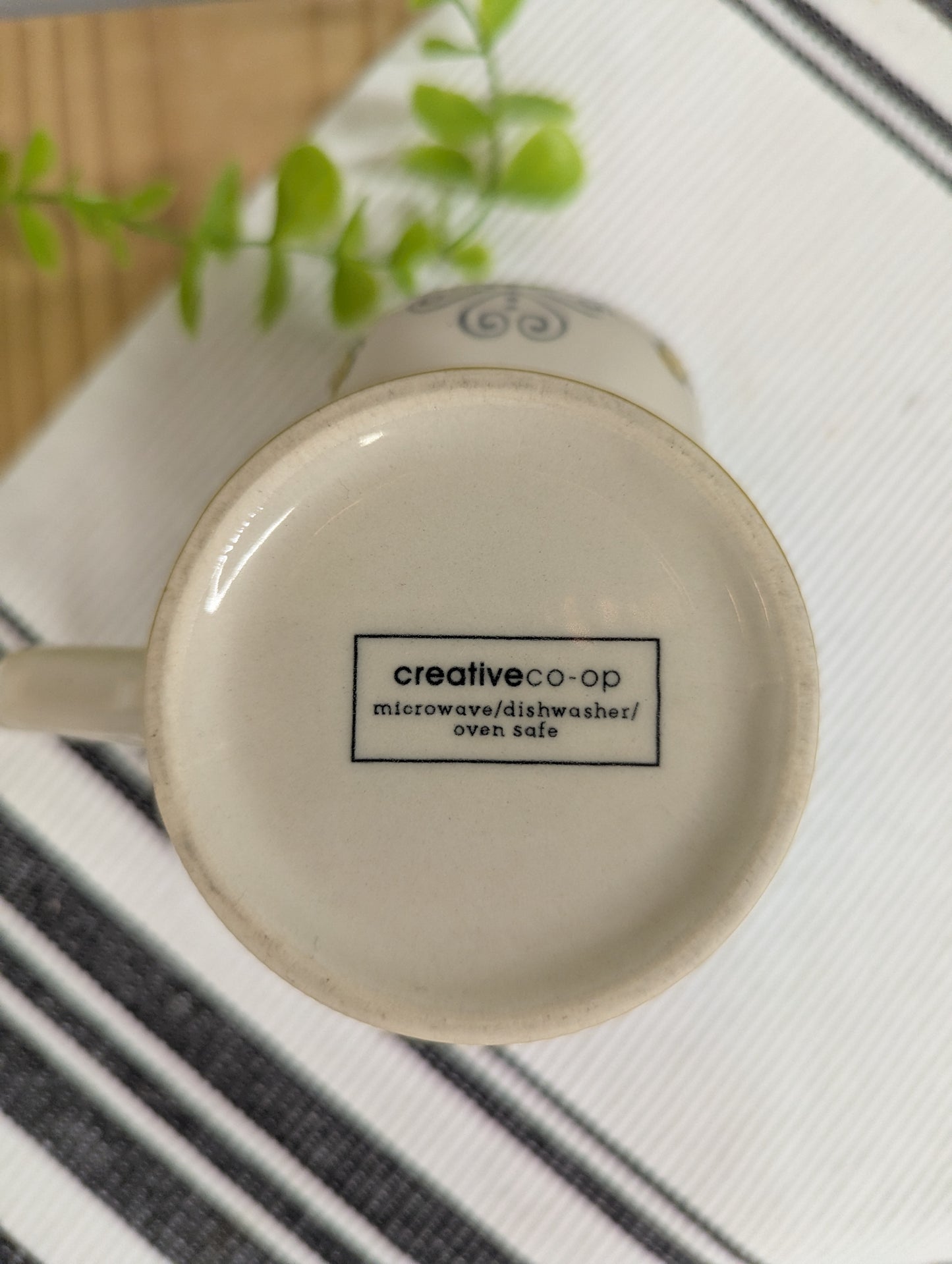 Mug with Teabag or Teaspoon Holder