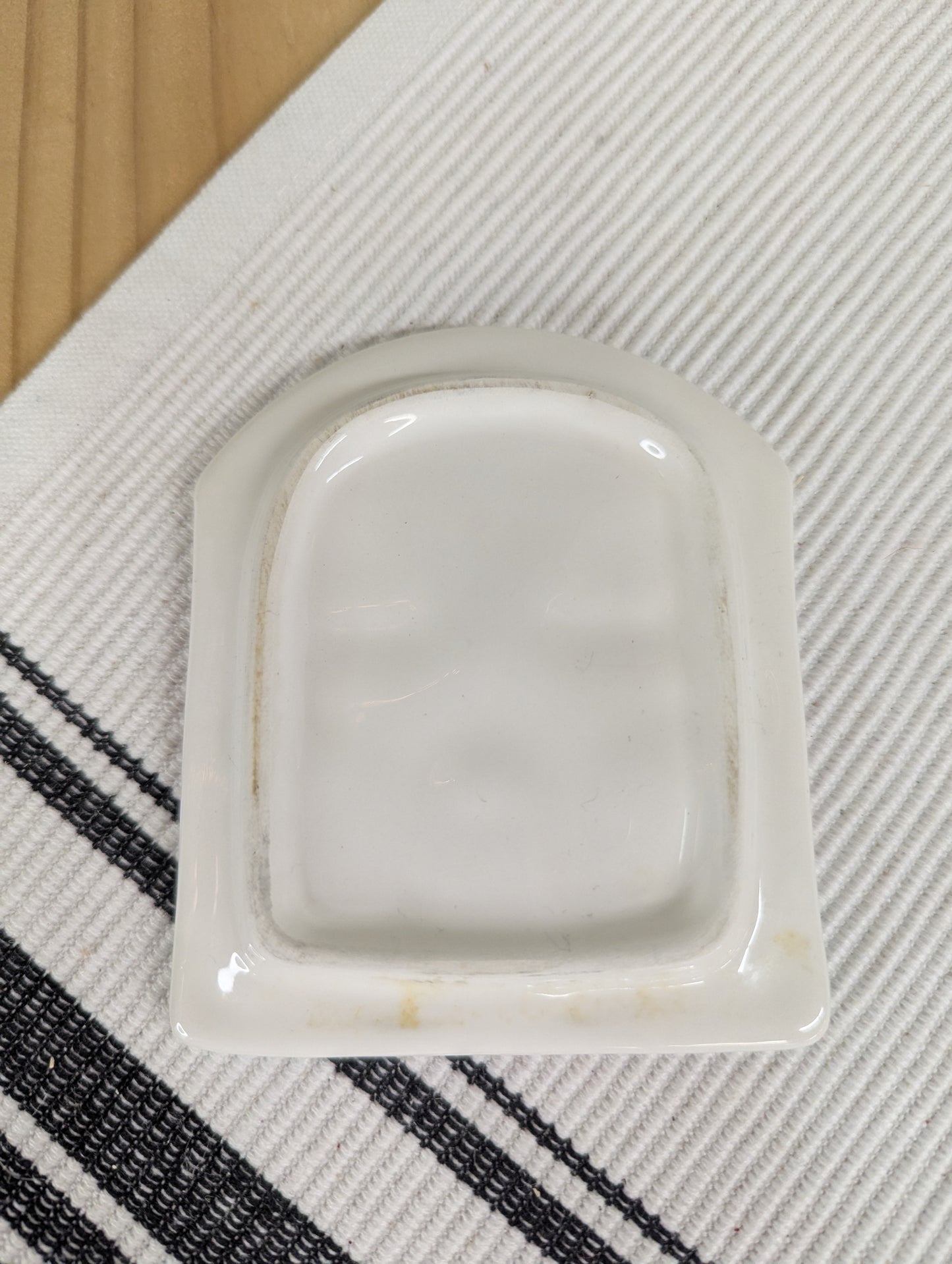 Avon Pink Cottage Spoon Rest