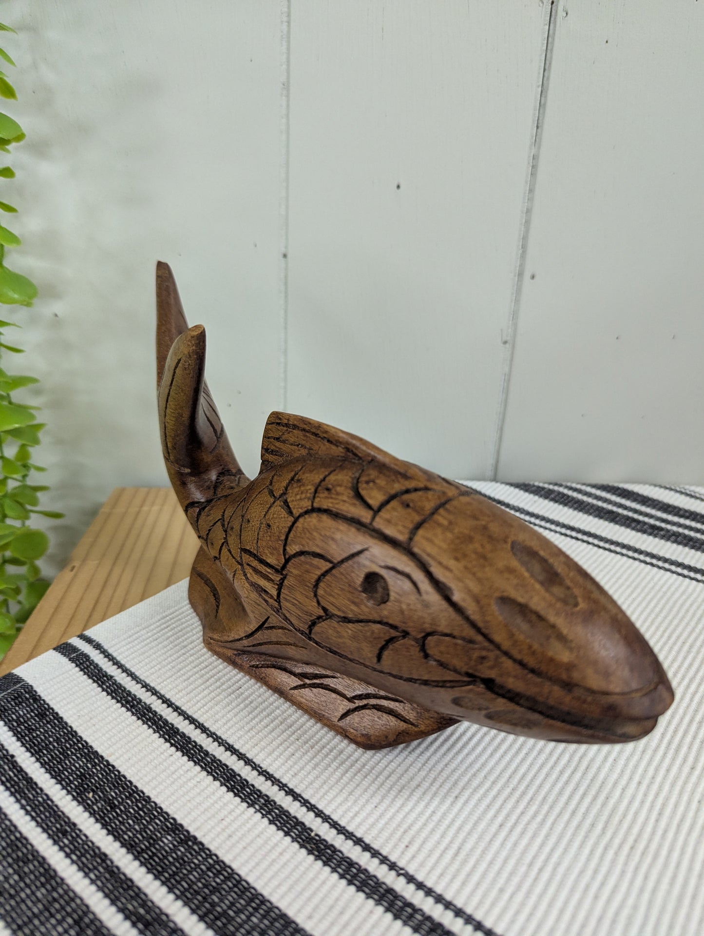 Carved Wooden Fish
