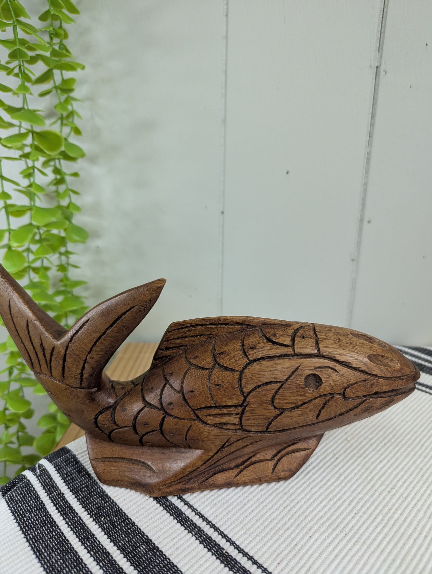 Carved Wooden Fish