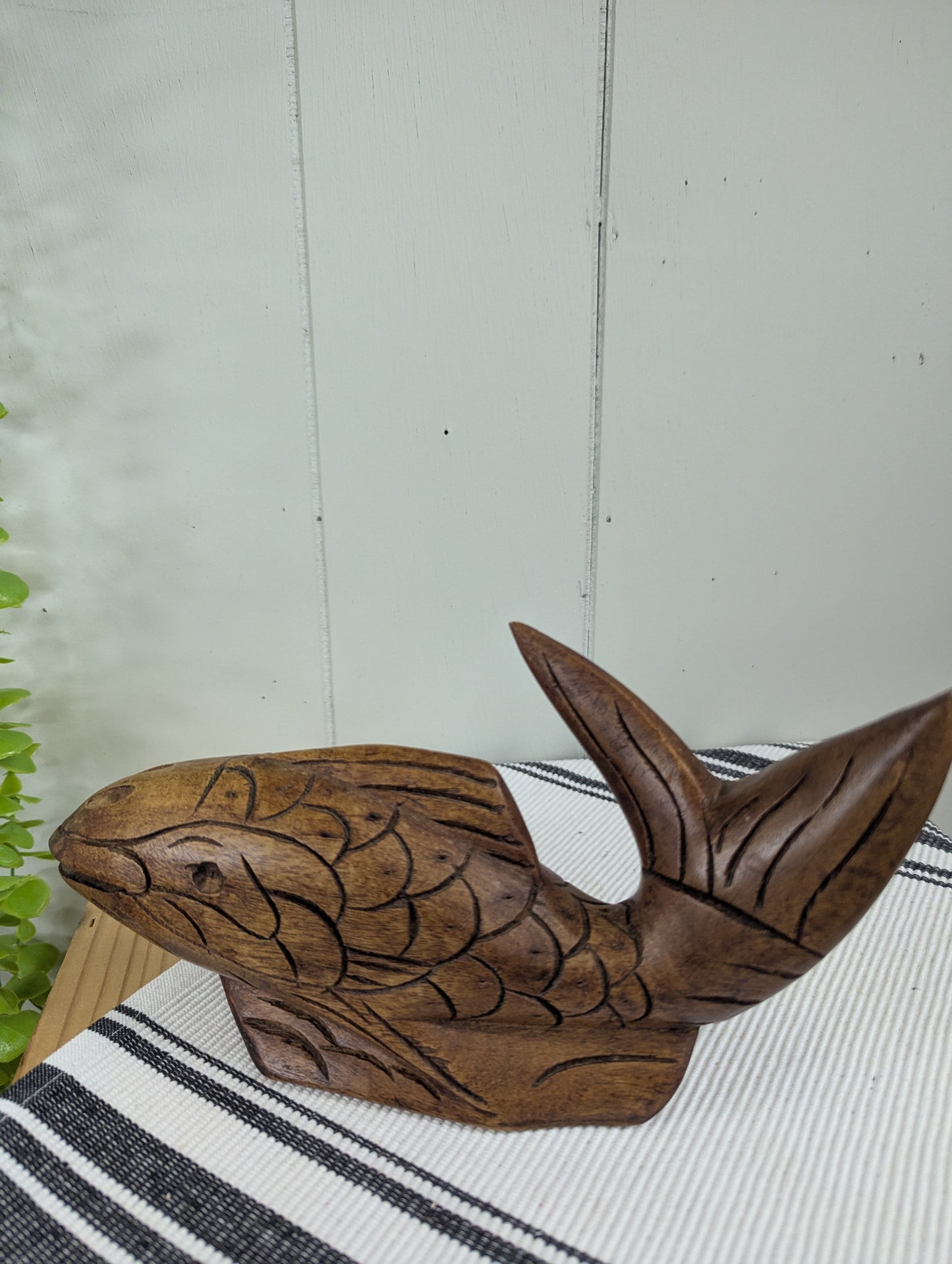 Carved Wooden Fish