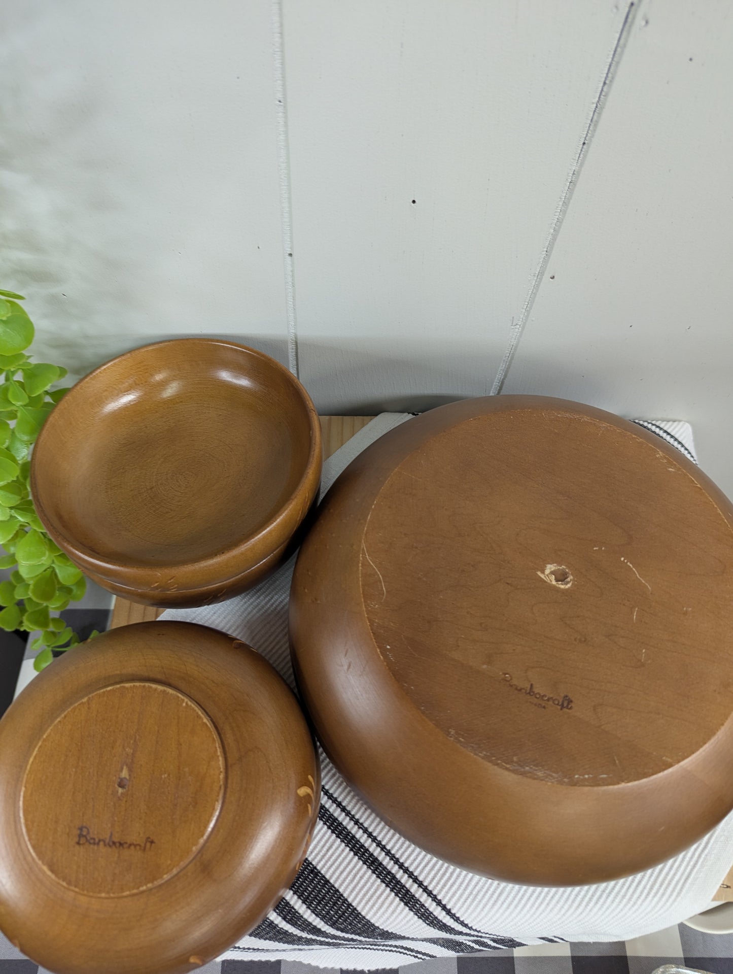 Baribocraft Salad Bowl and 4 Serving Bowls