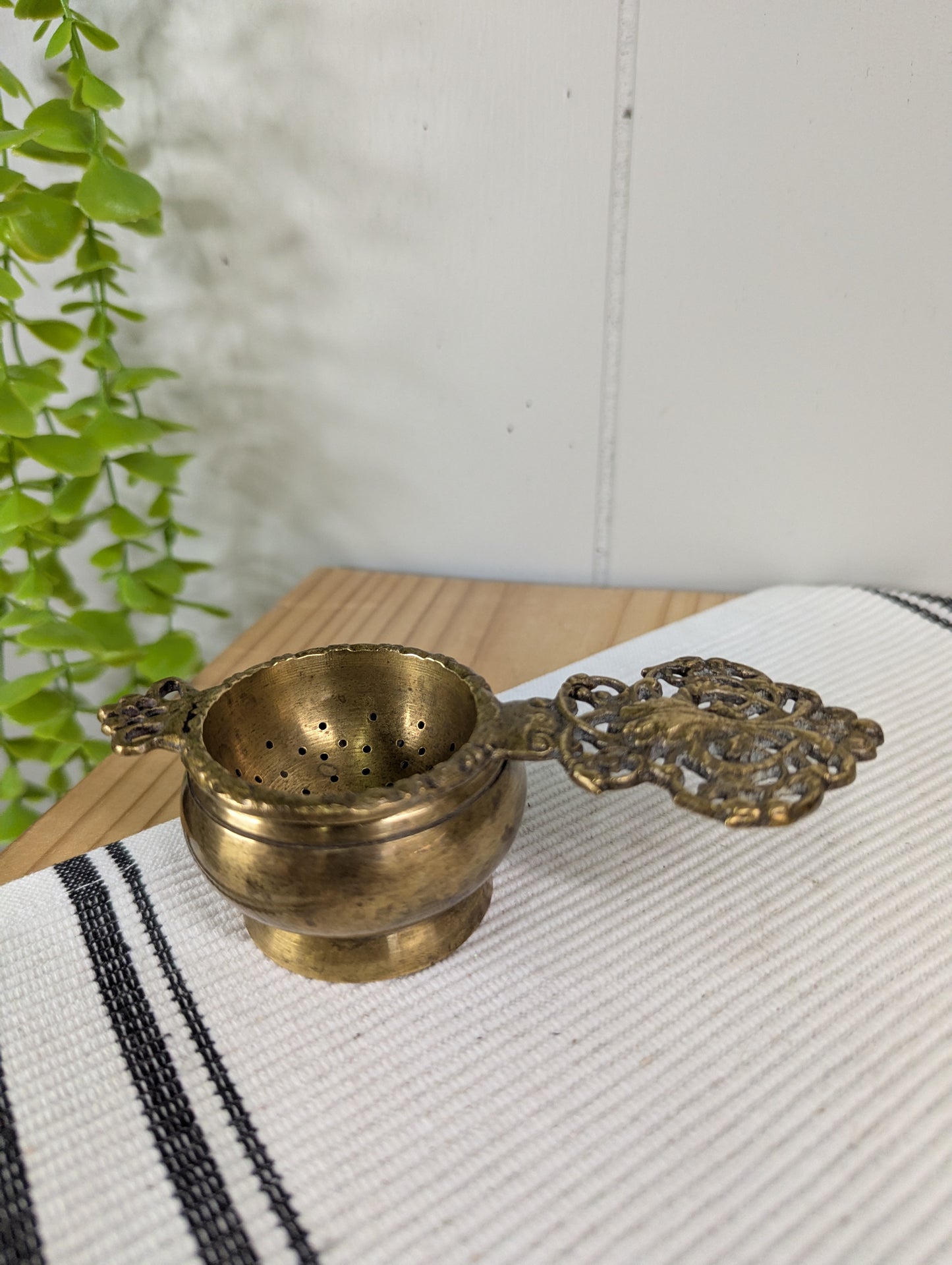 Brass Tea Strainer