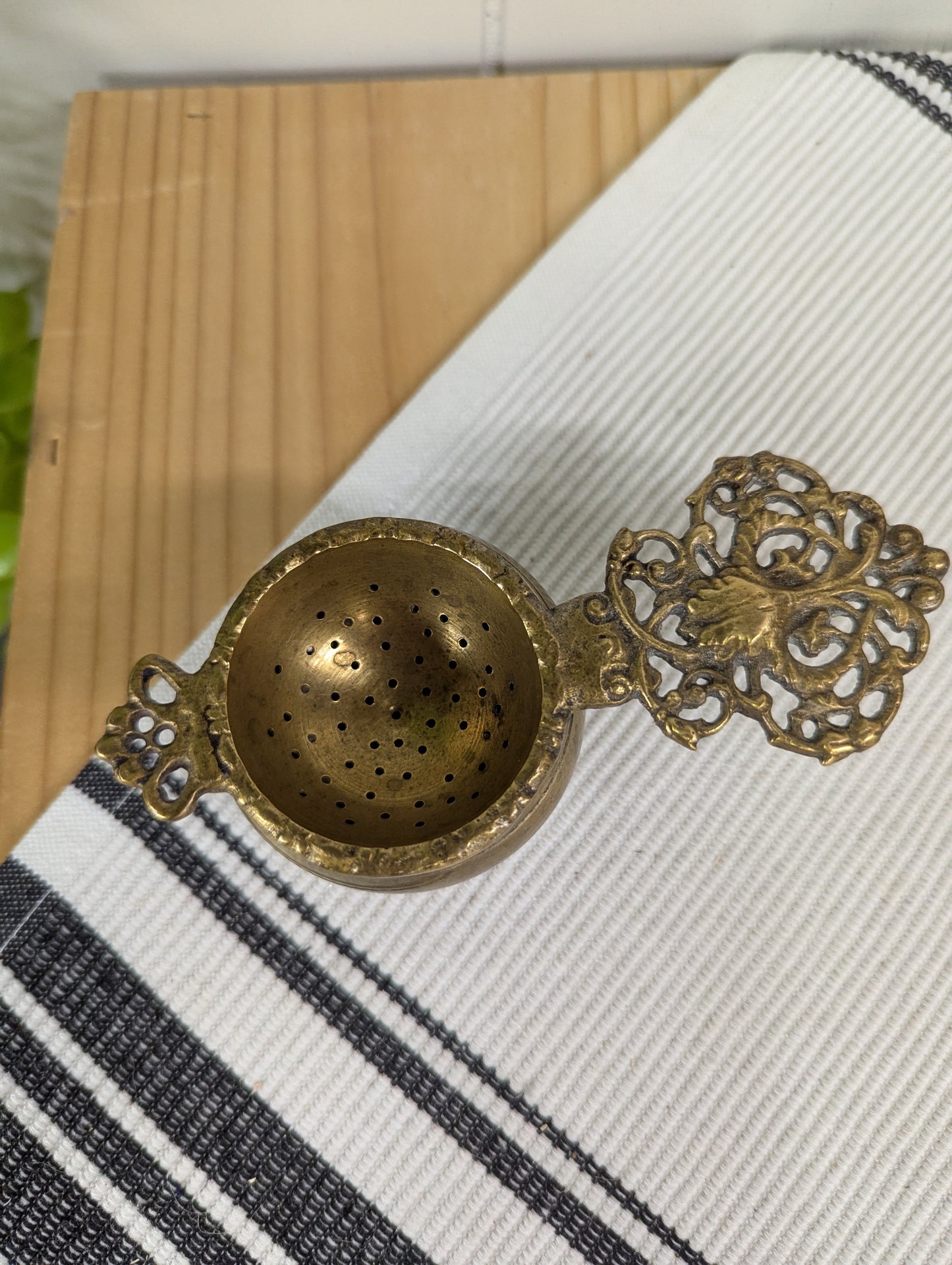 Brass Tea Strainer