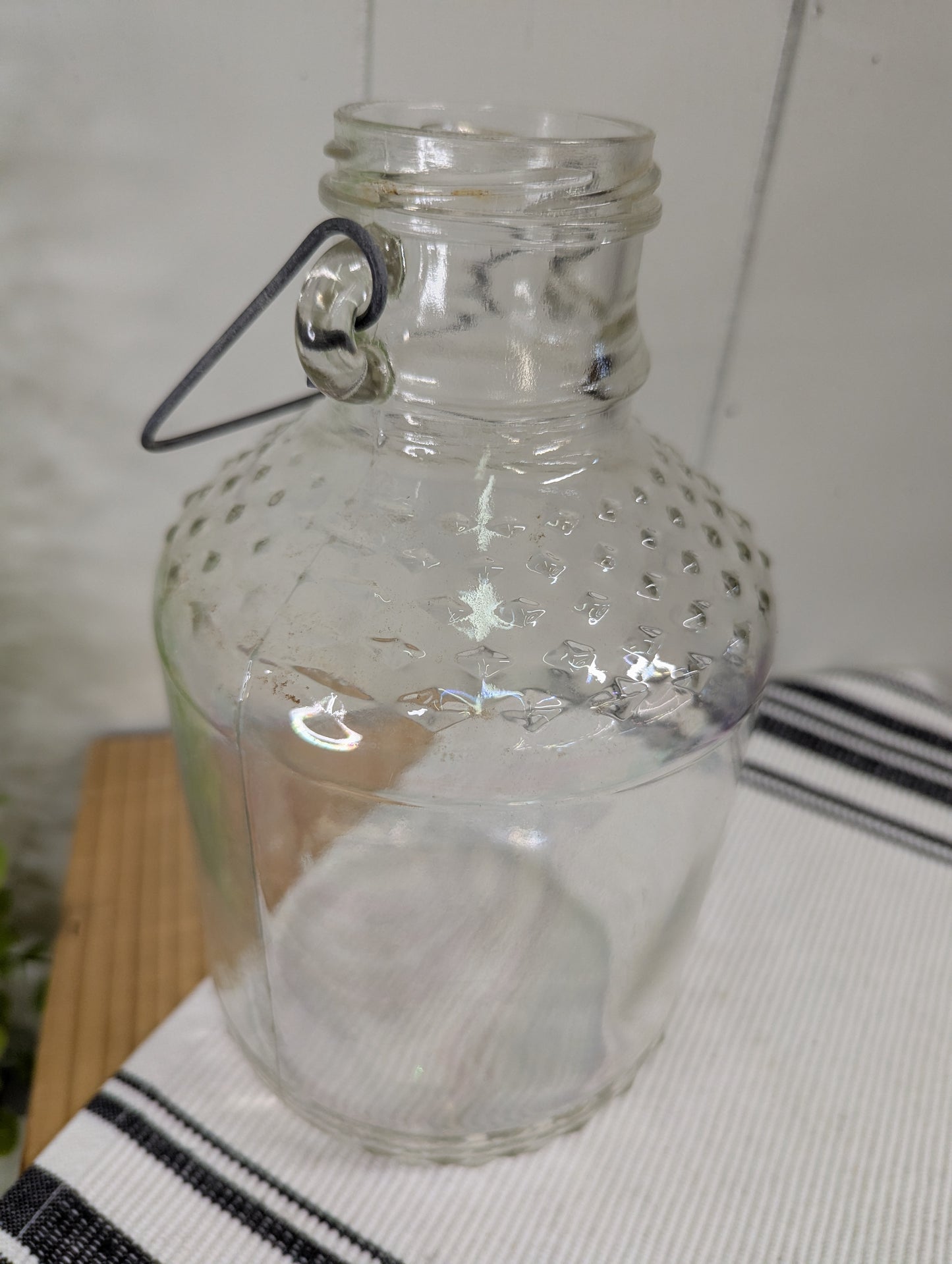 Large Hobnail Bottle