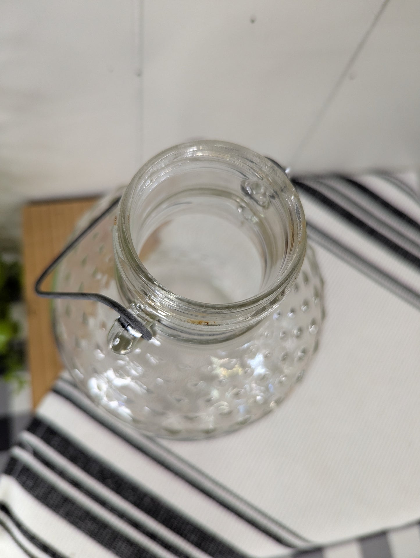 Large Hobnail Bottle