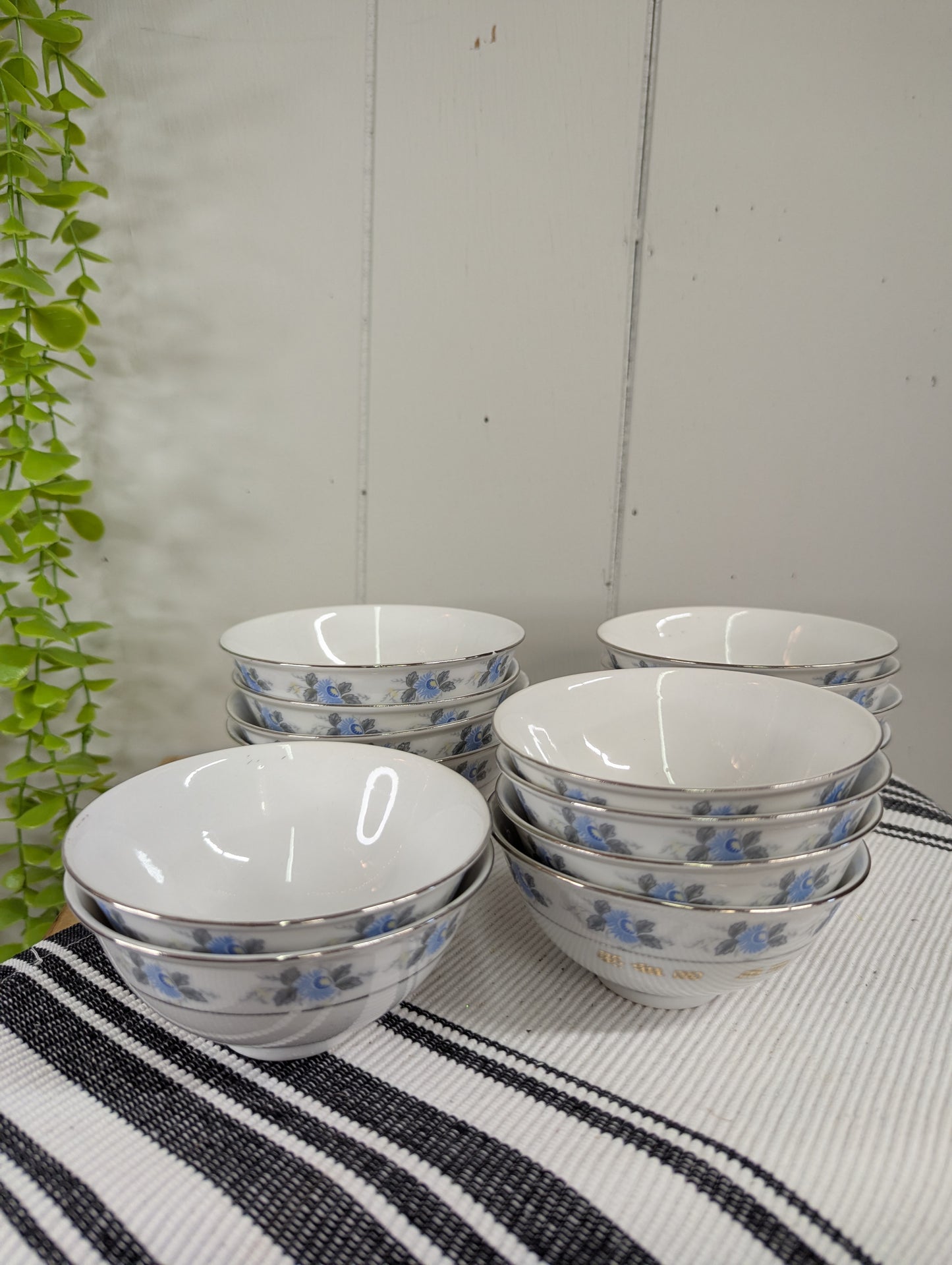 Pair of Asian Rice Bowls
