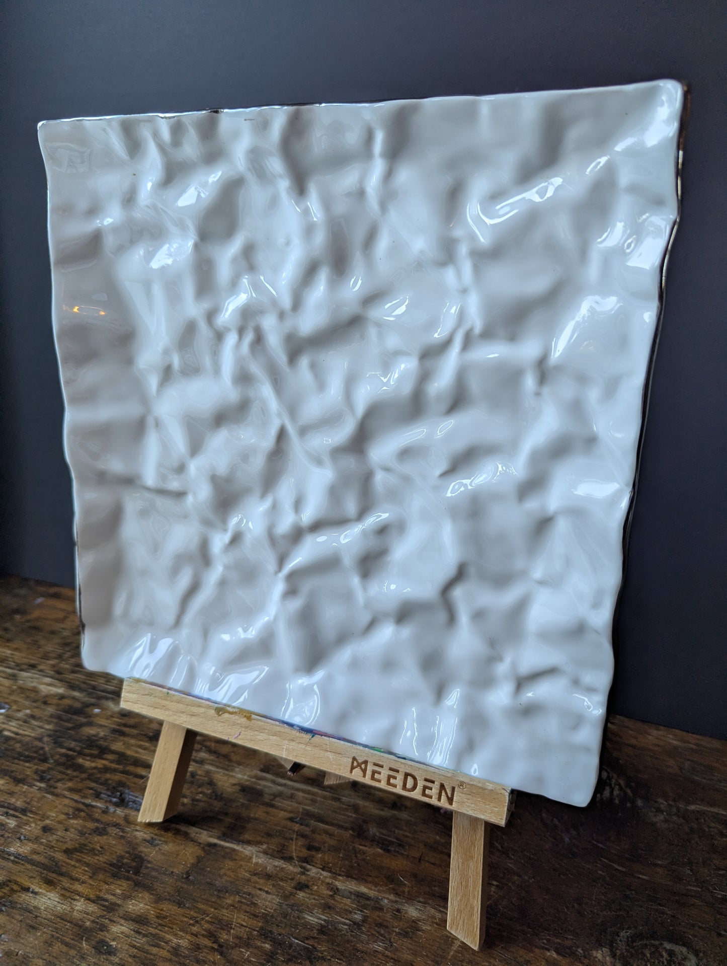 Crumpled Plate