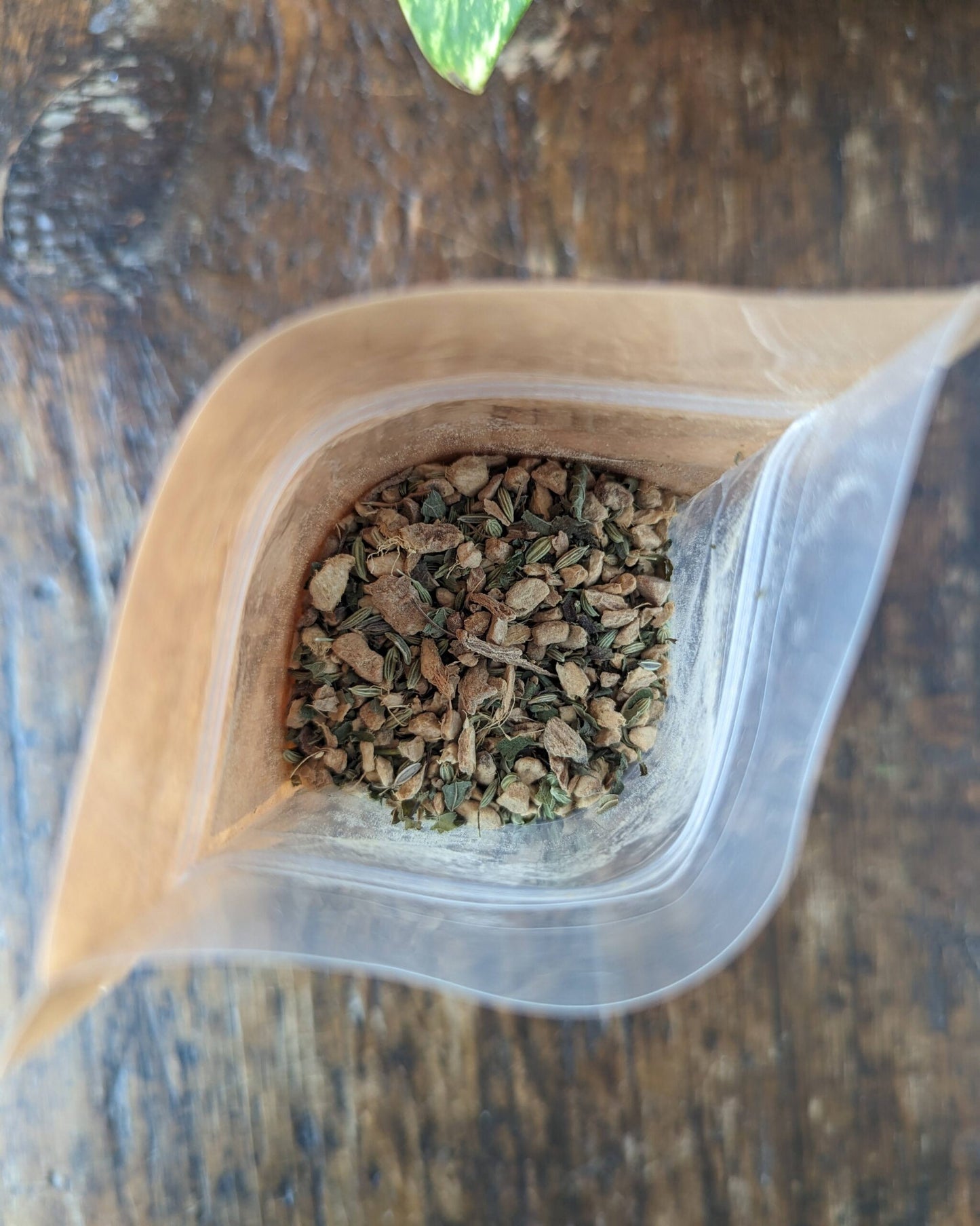 GG's Ginger loose leaf herbal tea.